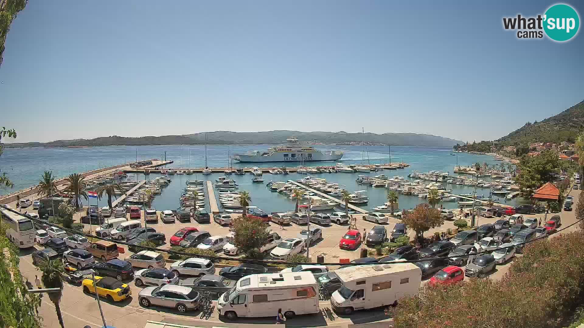 Webcam Sabbioncello Riva – Traghetto per Curzola in diretta