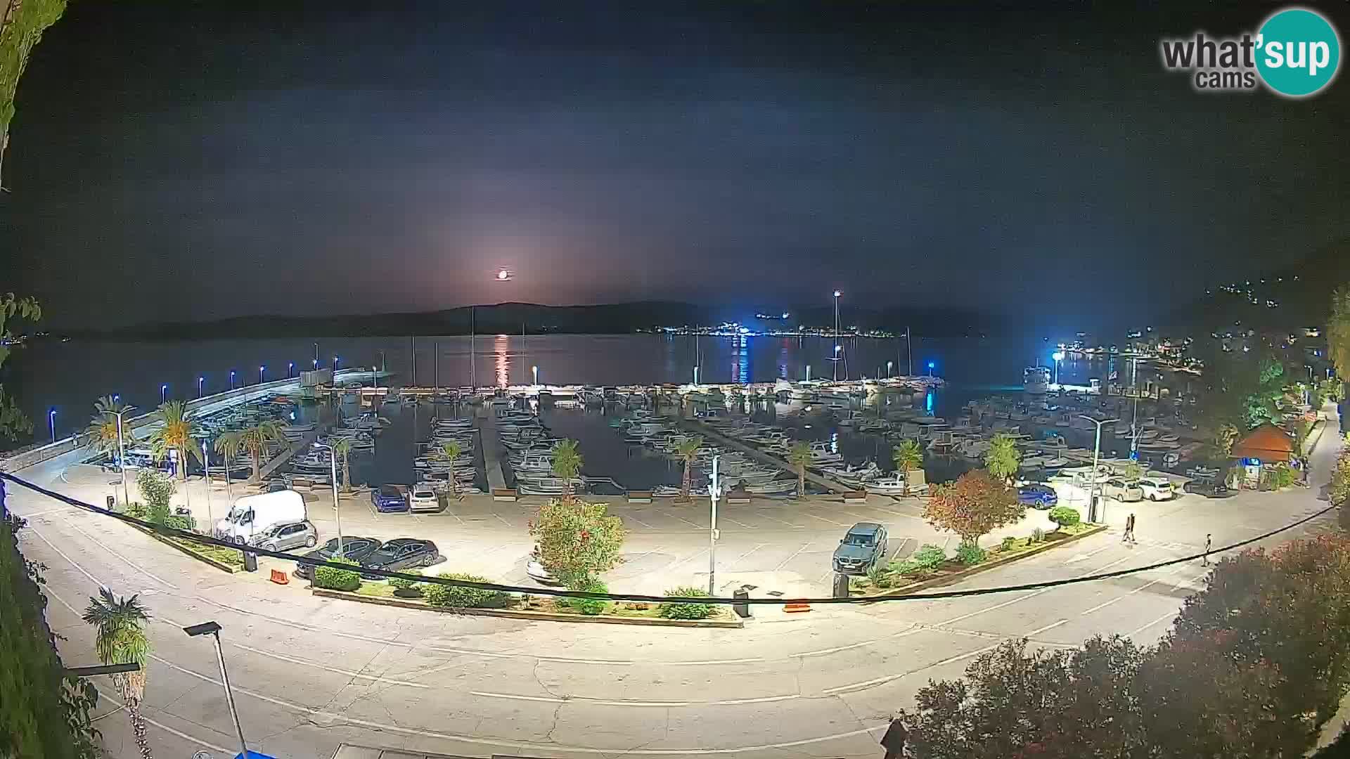 Webcam Orebić Uferpromenade – Fähre nach Korčula Live