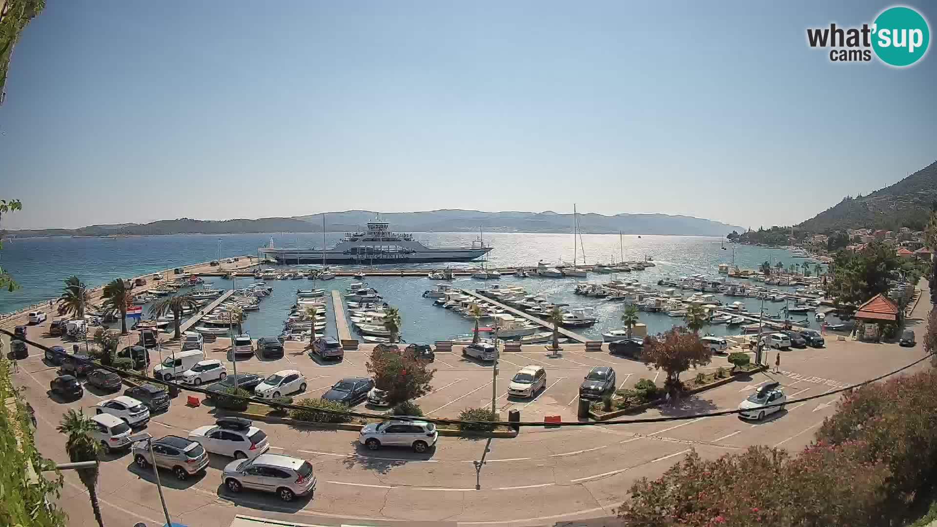 Webcam Sabbioncello Riva – Traghetto per Curzola in diretta