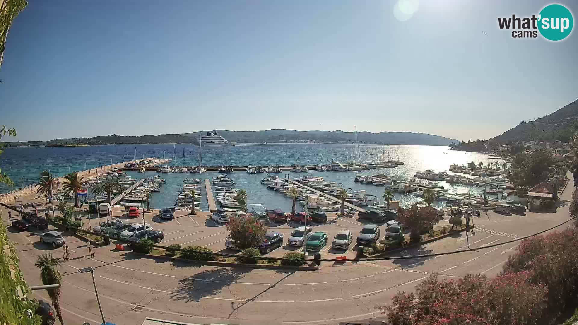 Webcam Sabbioncello Riva – Traghetto per Curzola in diretta