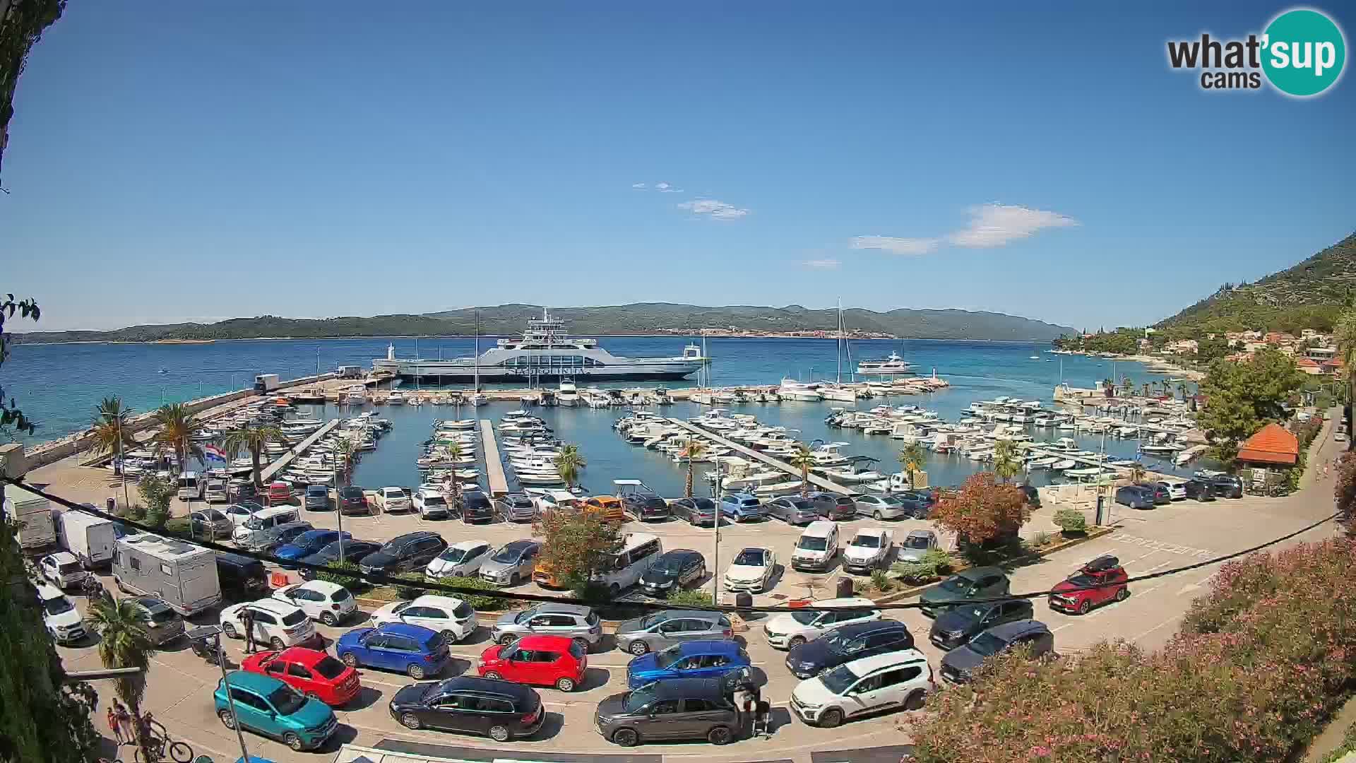 Webcam Sabbioncello Riva – Traghetto per Curzola in diretta
