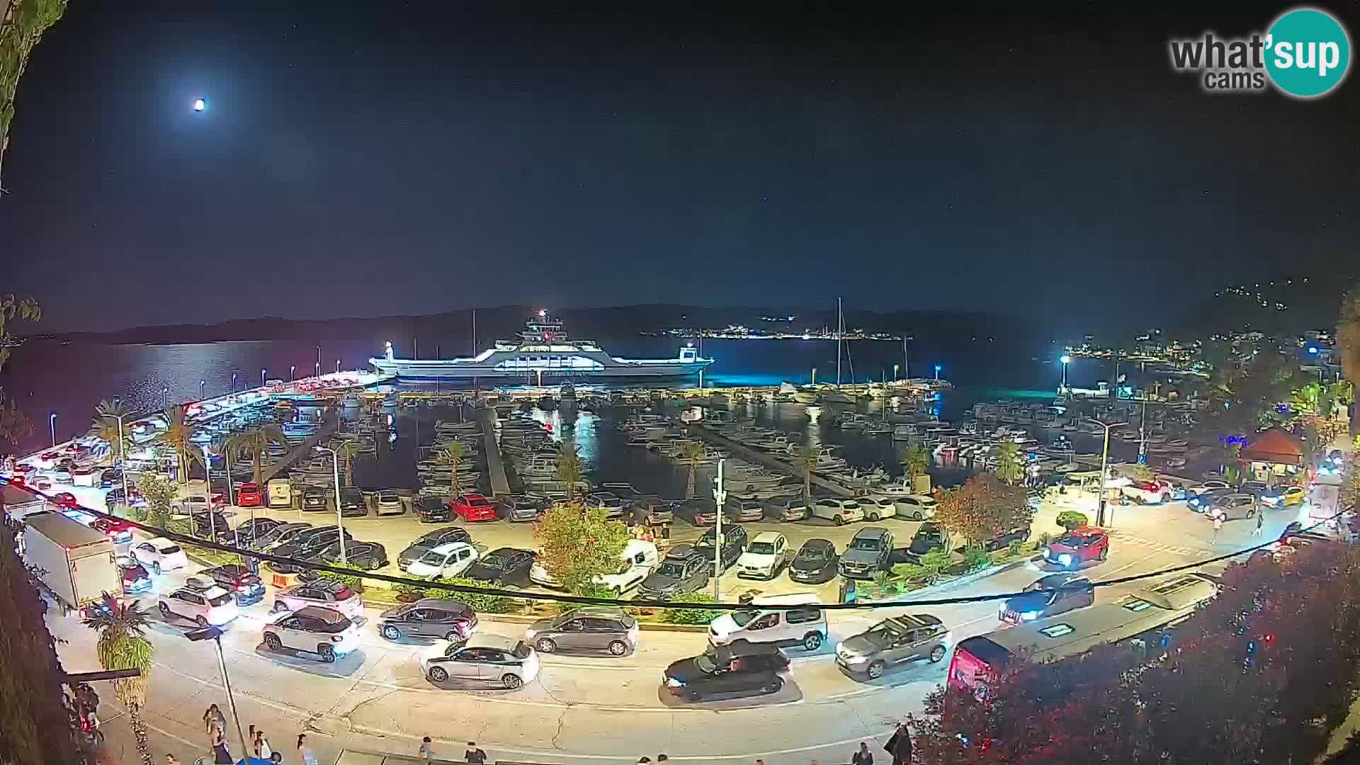 Webcam Orebić Uferpromenade – Fähre nach Korčula Live