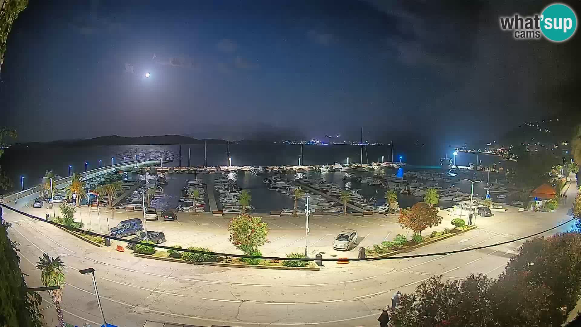 Webcam Orebić Riva – Ferry to Korčula Live