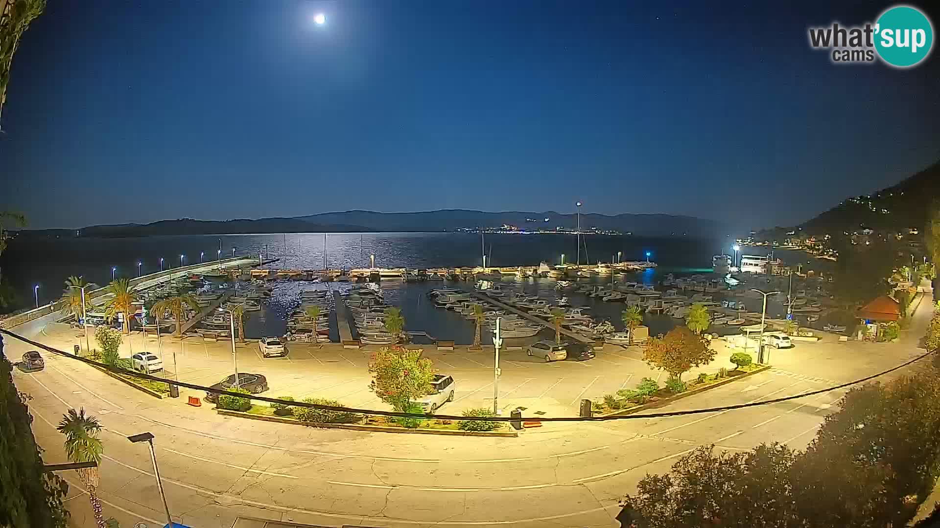 Webcam Orebić Riva – Ferry vers Korčula en direct