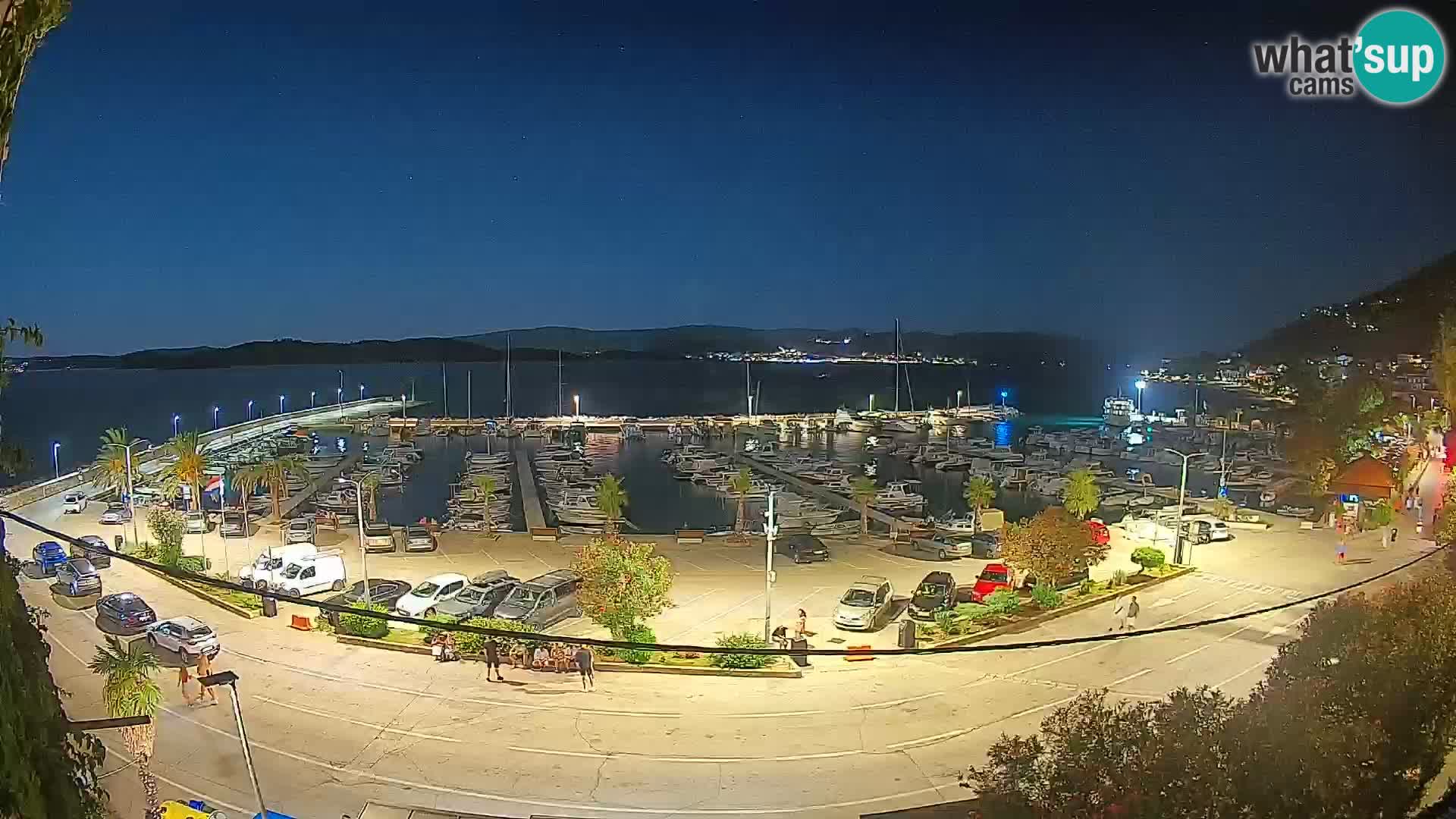 Webcam Orebić Riva – Ferry to Korčula Live
