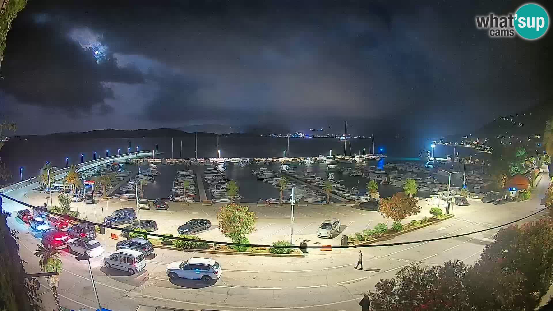 Webcam Orebić Riva – Ferry a Korčula en vivo