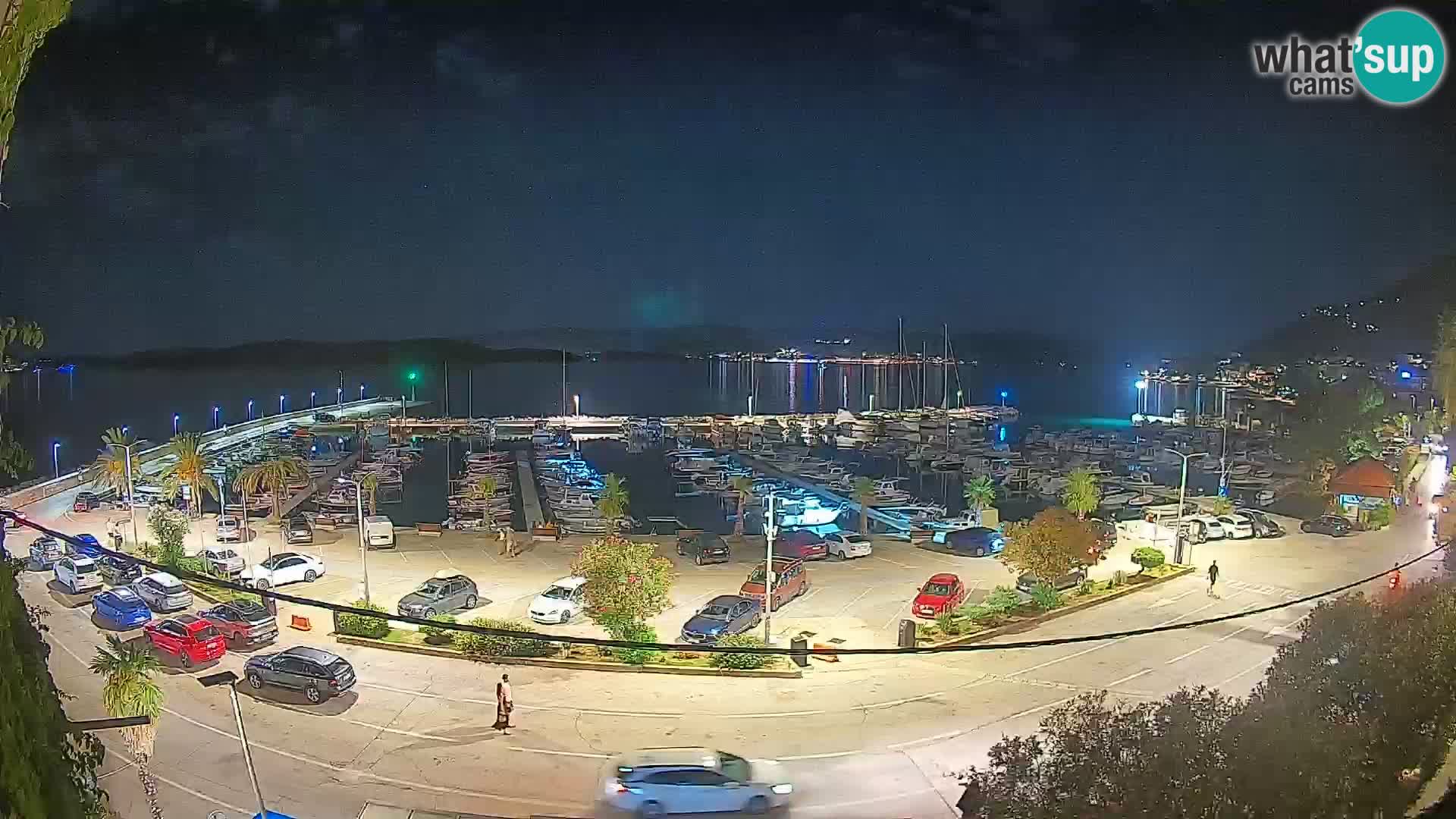 Webcam Orebić Riva – Ferry vers Korčula en direct