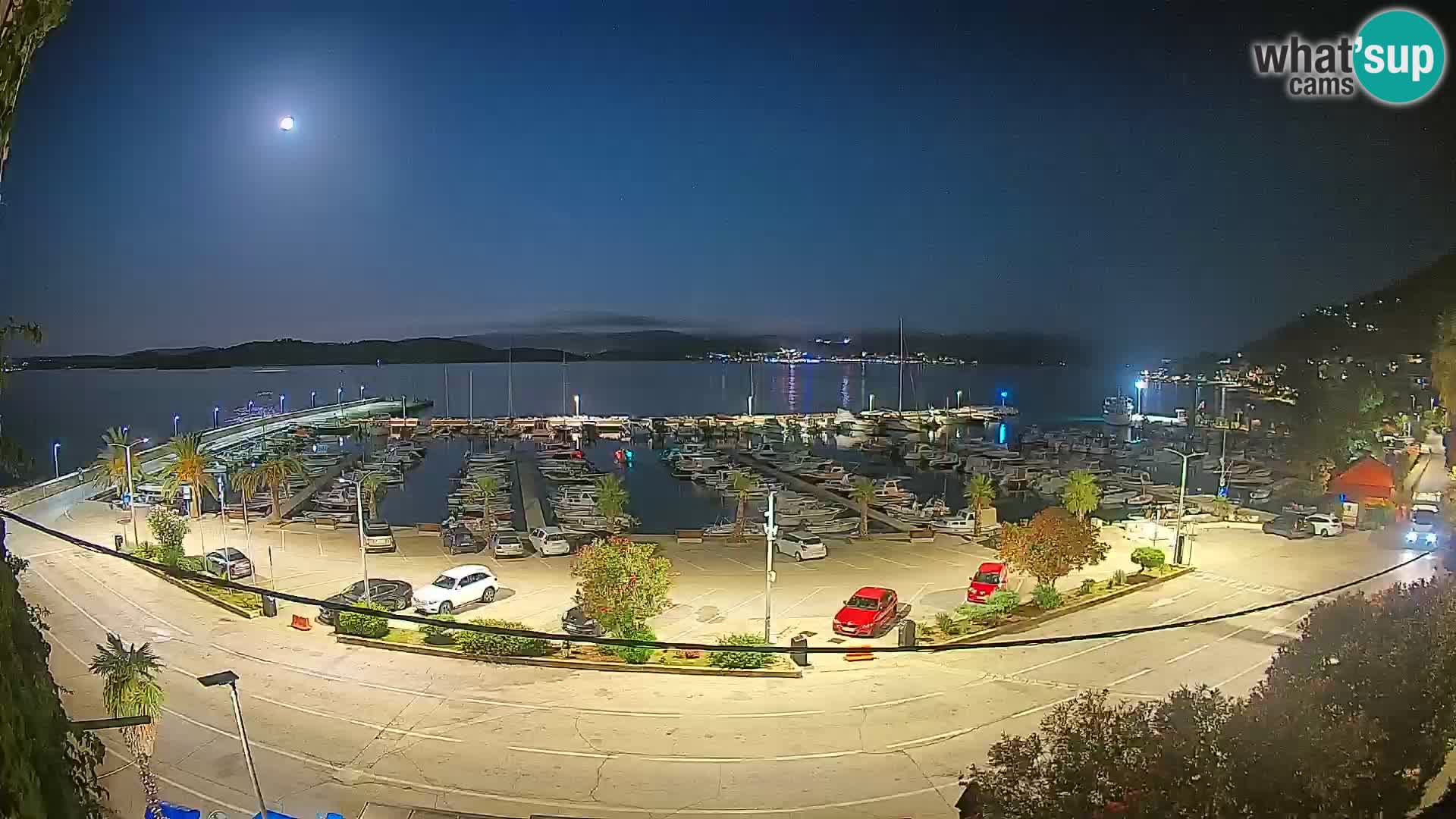 Webcam Orebić Uferpromenade – Fähre nach Korčula Live