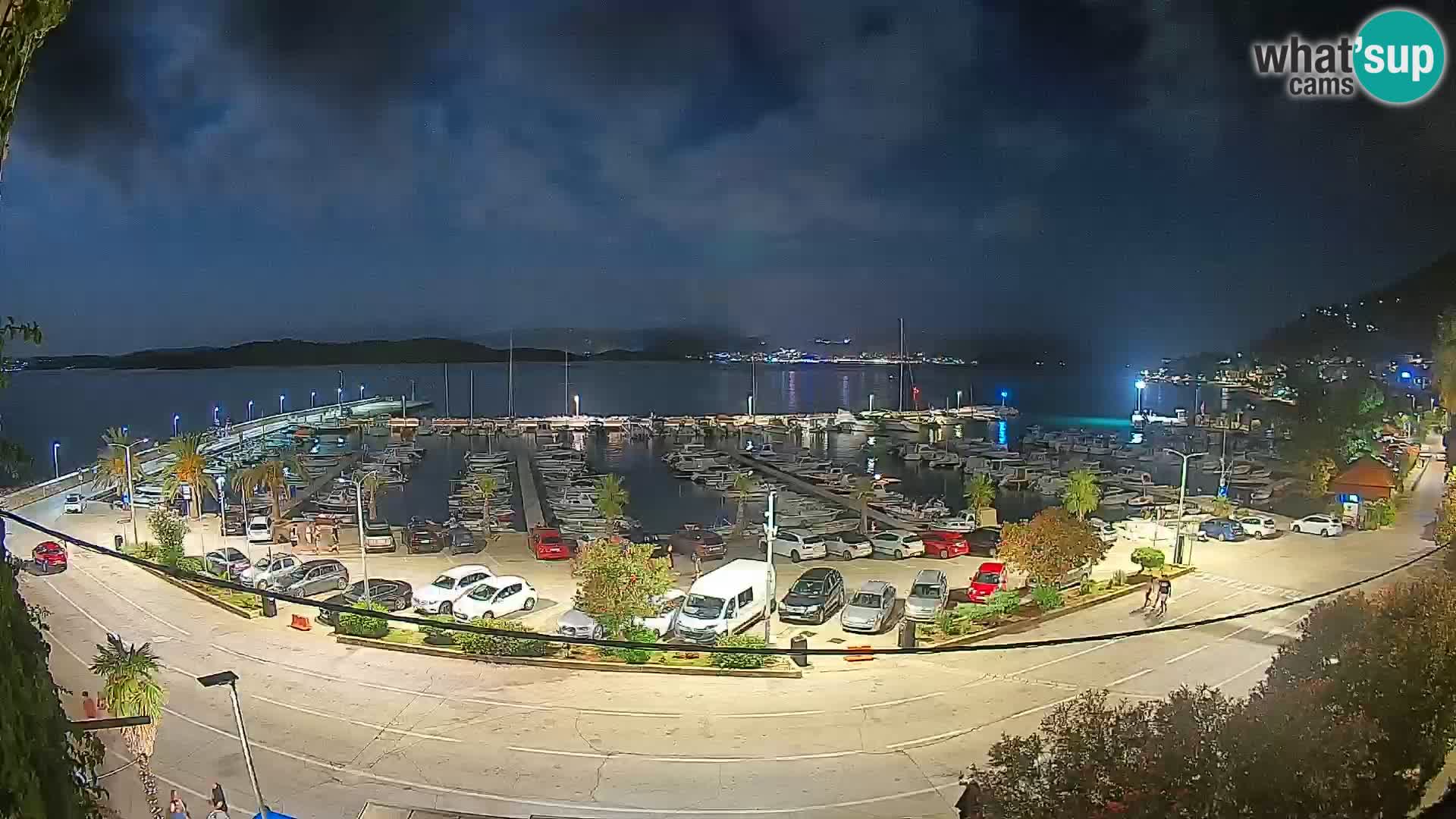 Webcam Orebić Riva – Ferry a Korčula en vivo