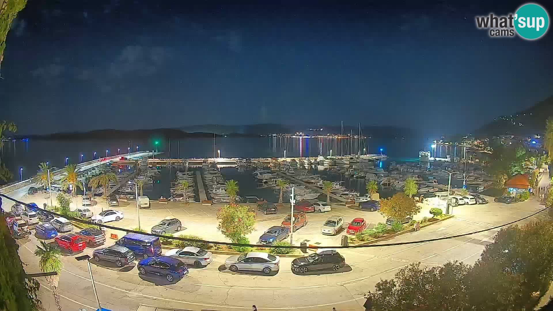 Webcam Orebić Riva – Ferry a Korčula en vivo