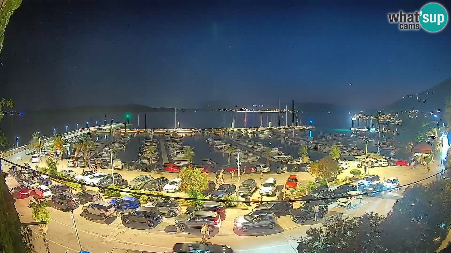 Webcam Orebić Uferpromenade – Fähre nach Korčula Live