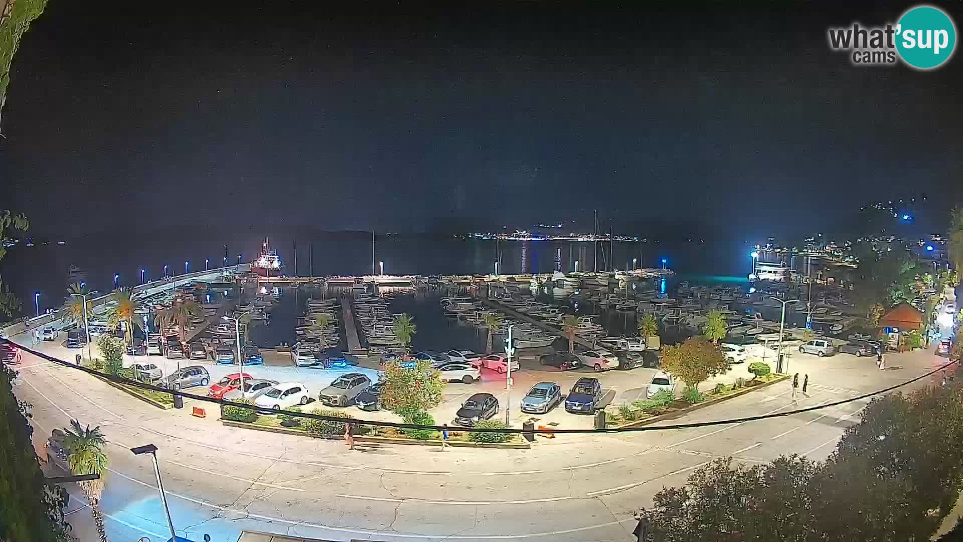 Webcam Orebić Riva – Ferry to Korčula Live