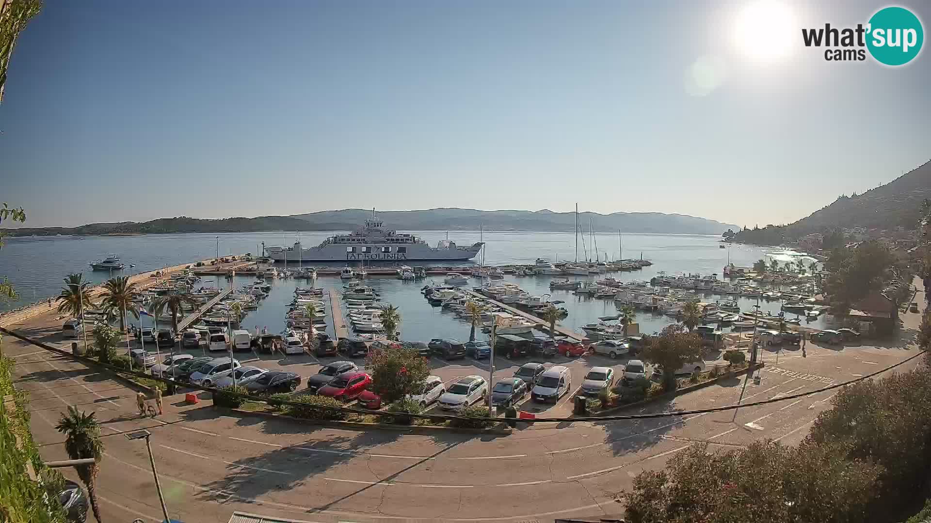 Webcam Sabbioncello Riva – Traghetto per Curzola in diretta
