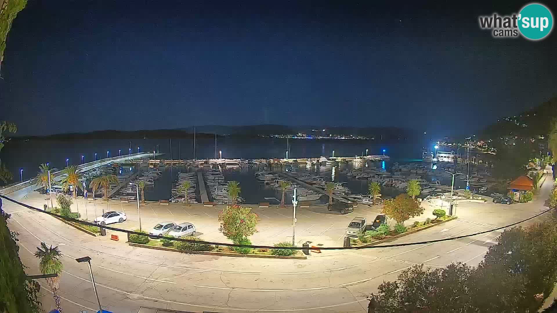 Webcam Orebić Riva – Ferry to Korčula Live