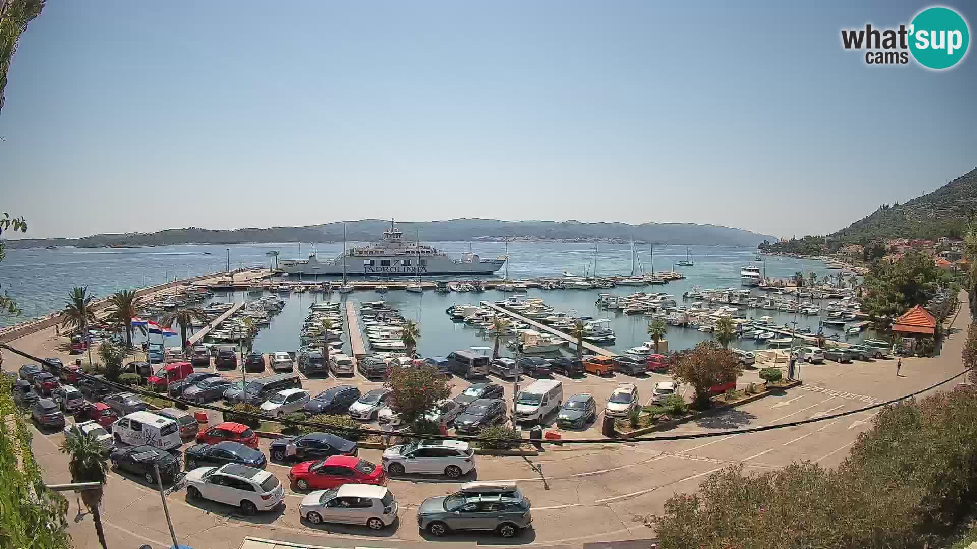 Webcam Sabbioncello Riva – Traghetto per Curzola in diretta
