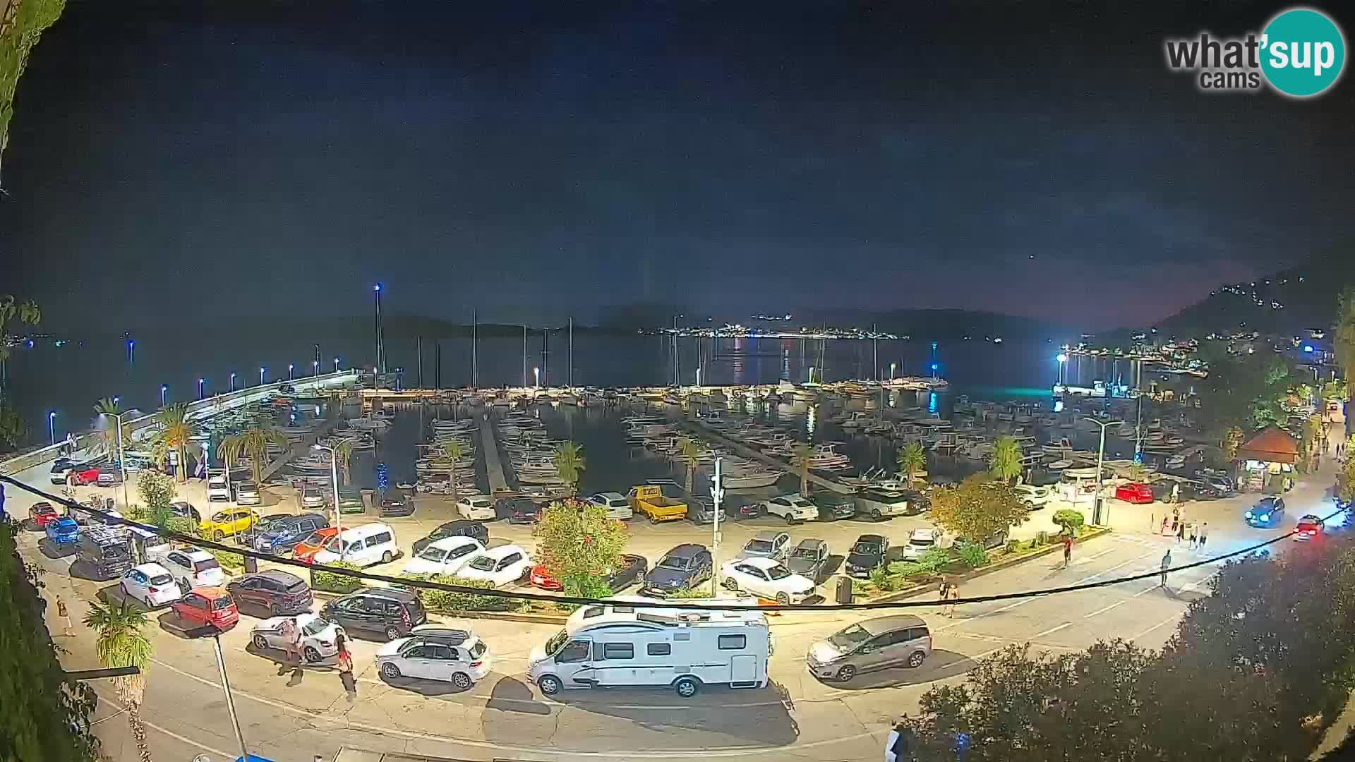 Webcam Orebić Riva – Ferry vers Korčula en direct