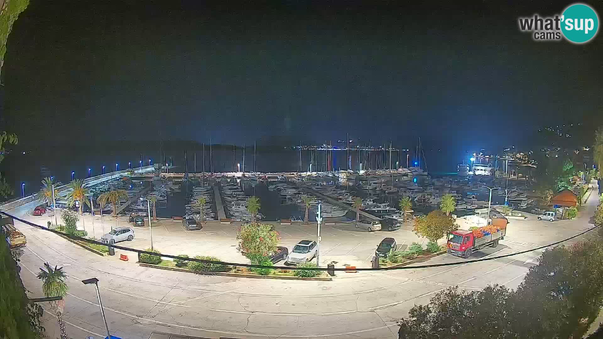 Webcam Orebić Uferpromenade – Fähre nach Korčula Live
