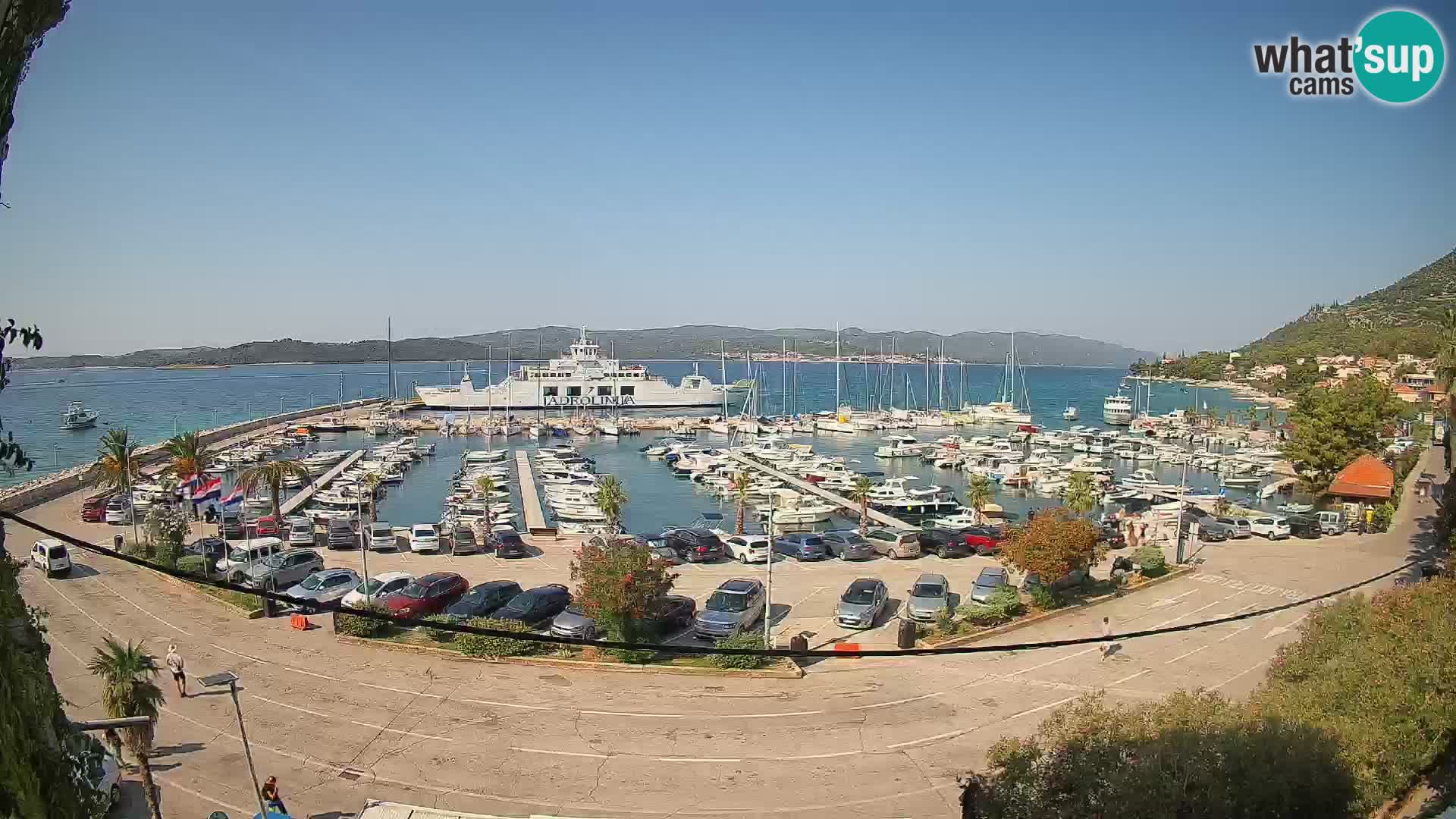 Webcam Sabbioncello Riva – Traghetto per Curzola in diretta
