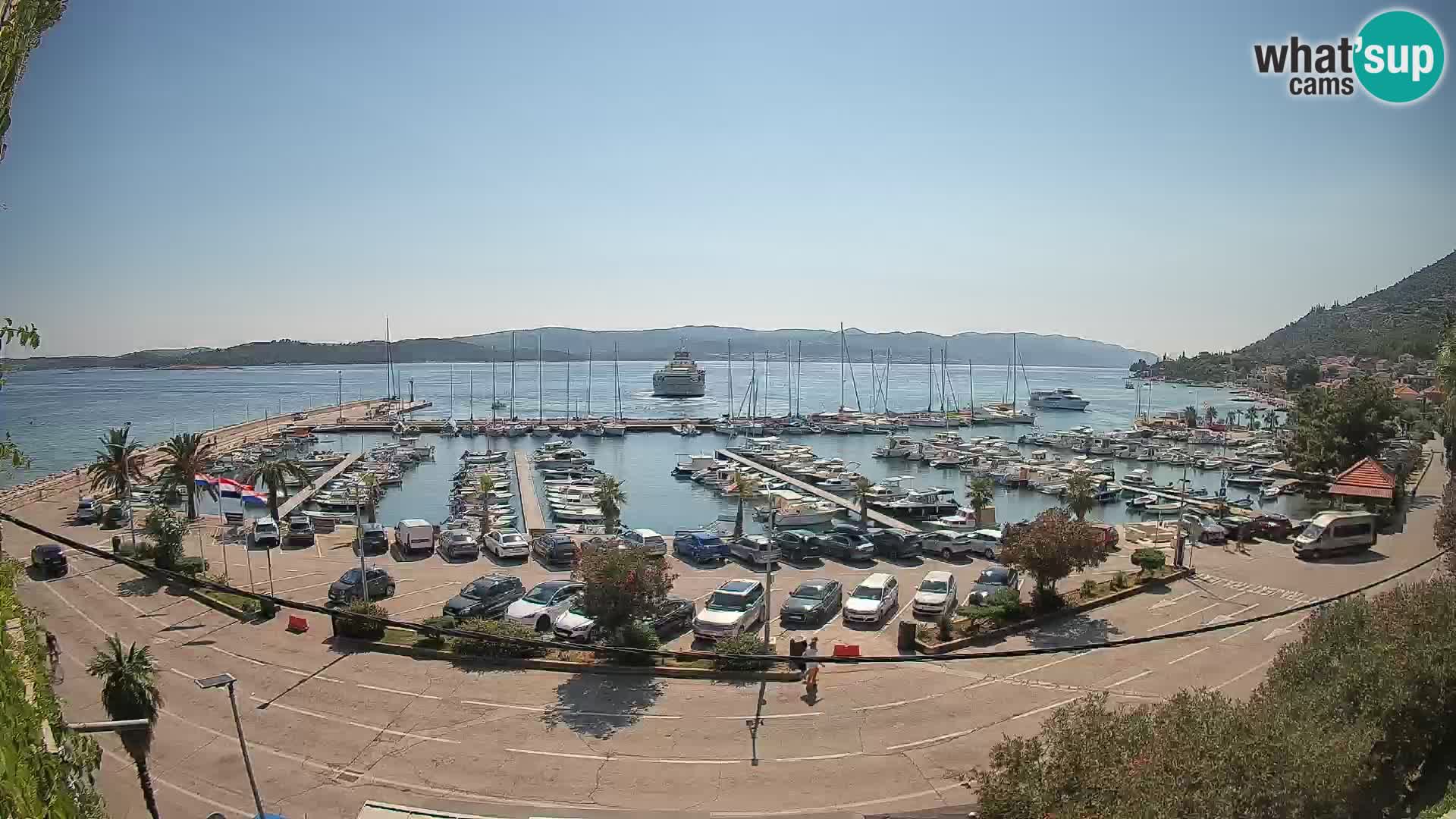 Webcam Sabbioncello Riva – Traghetto per Curzola in diretta