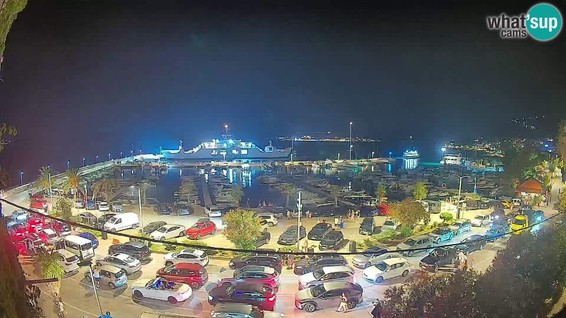 Webcam Orebić Riva – Ferry a Korčula en vivo
