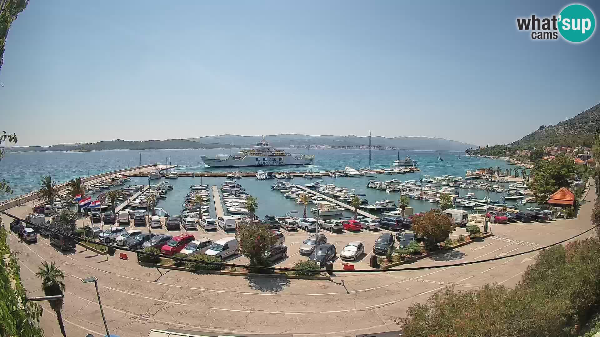 Webcam Sabbioncello Riva – Traghetto per Curzola in diretta