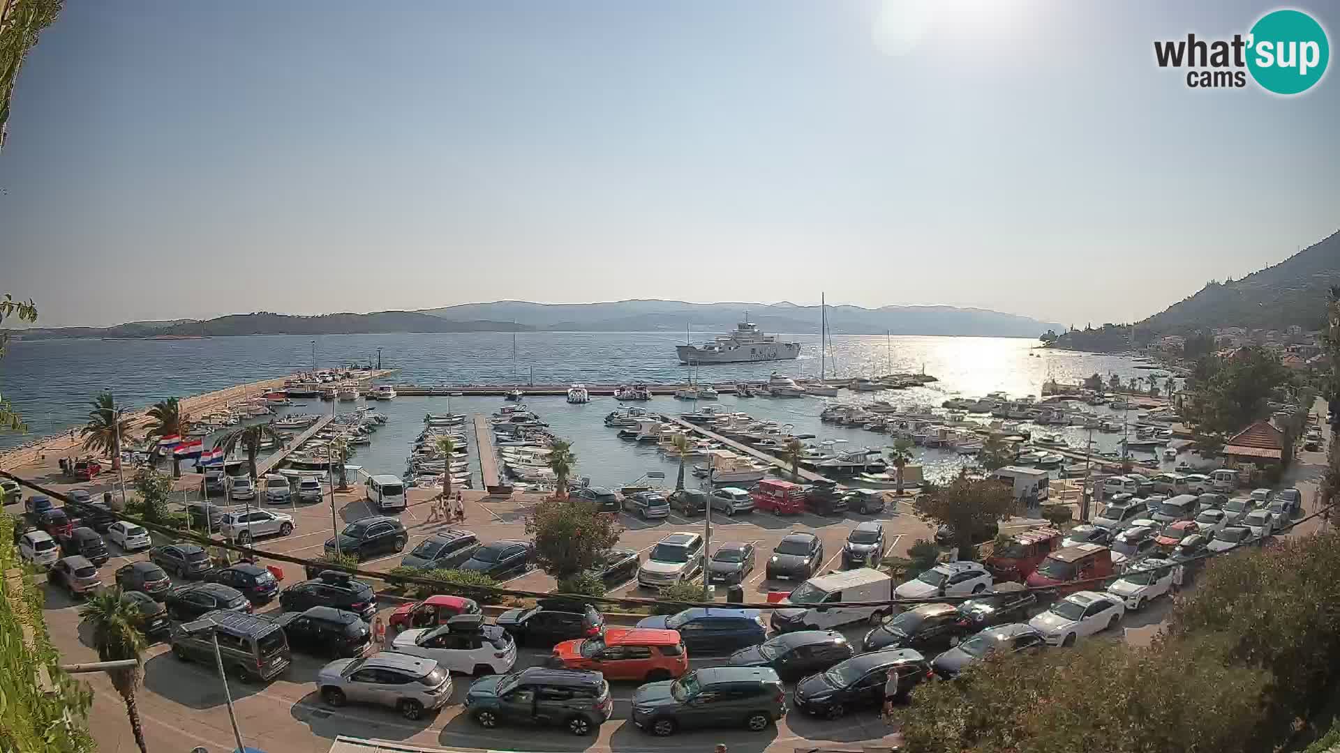 Webcam Sabbioncello Riva – Traghetto per Curzola in diretta