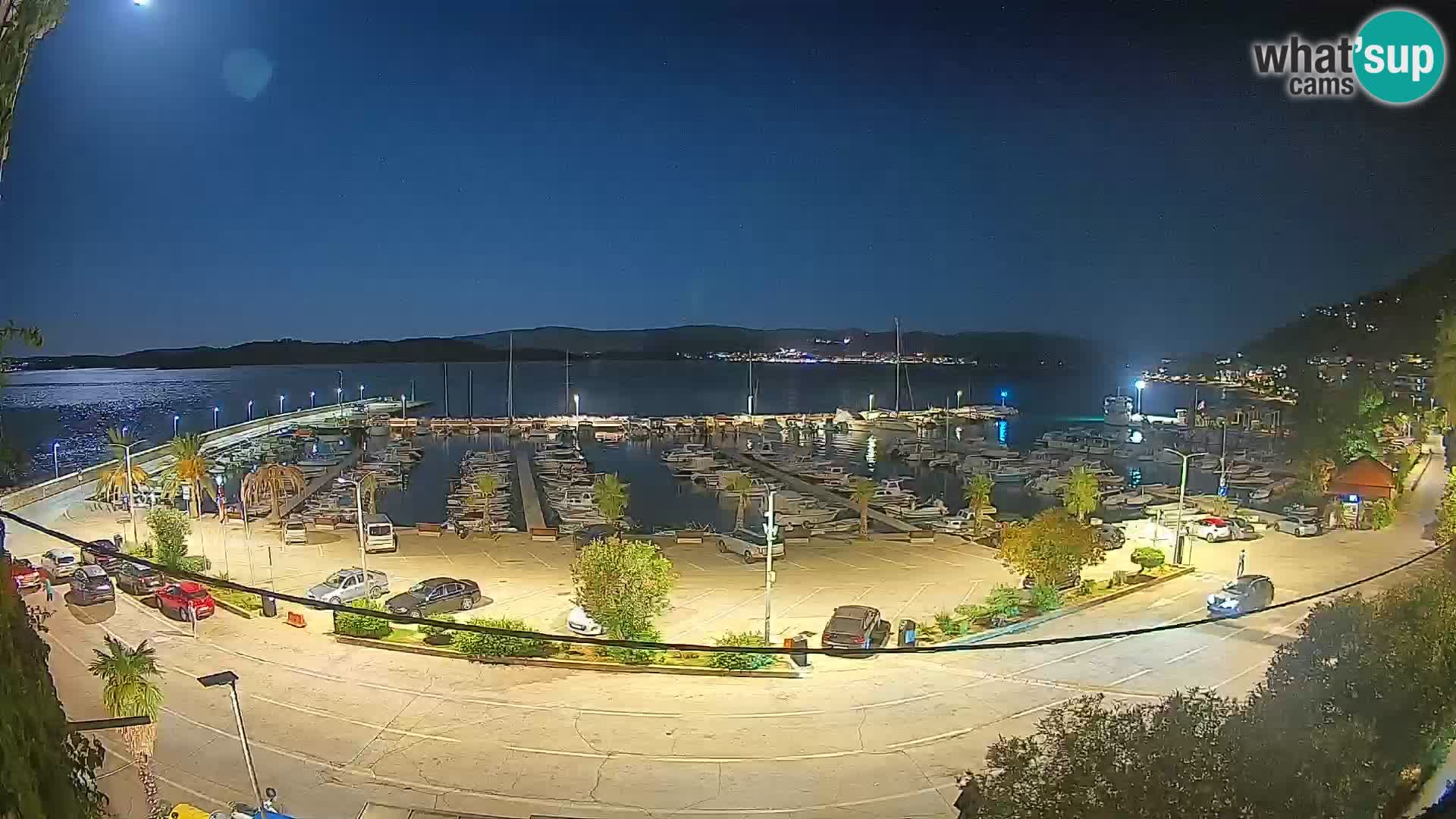 Webcam Orebić Riva – Ferry to Korčula Live