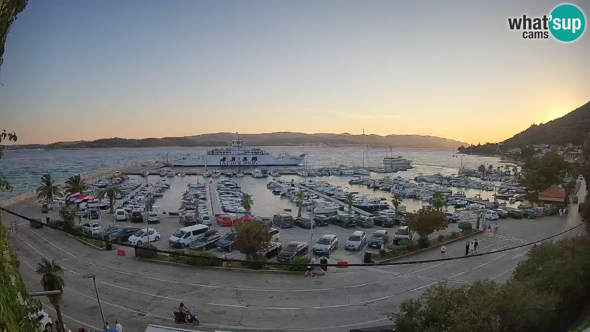 Webcam Sabbioncello Riva – Traghetto per Curzola in diretta