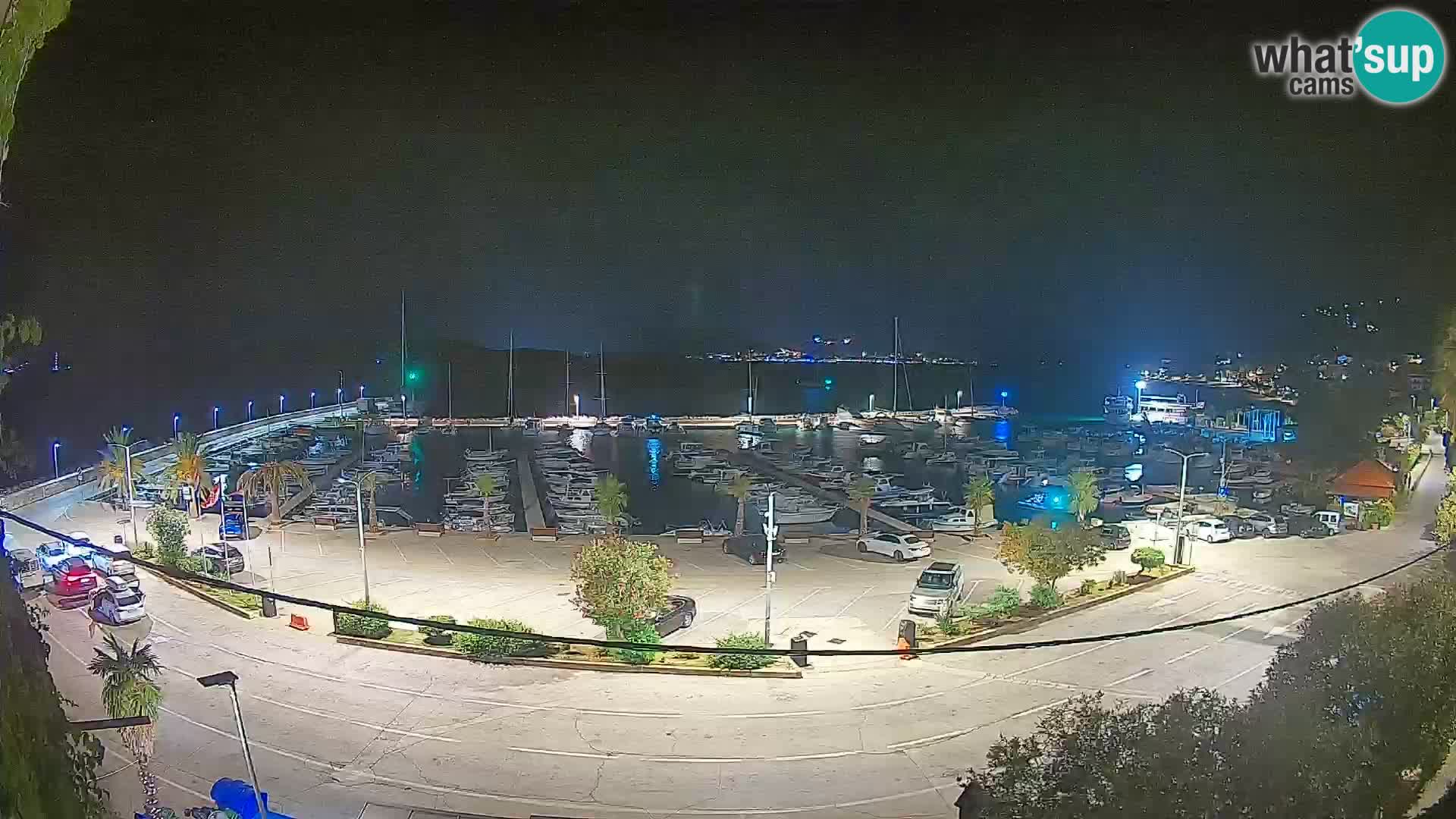 Webcam Orebić Riva – Ferry a Korčula en vivo