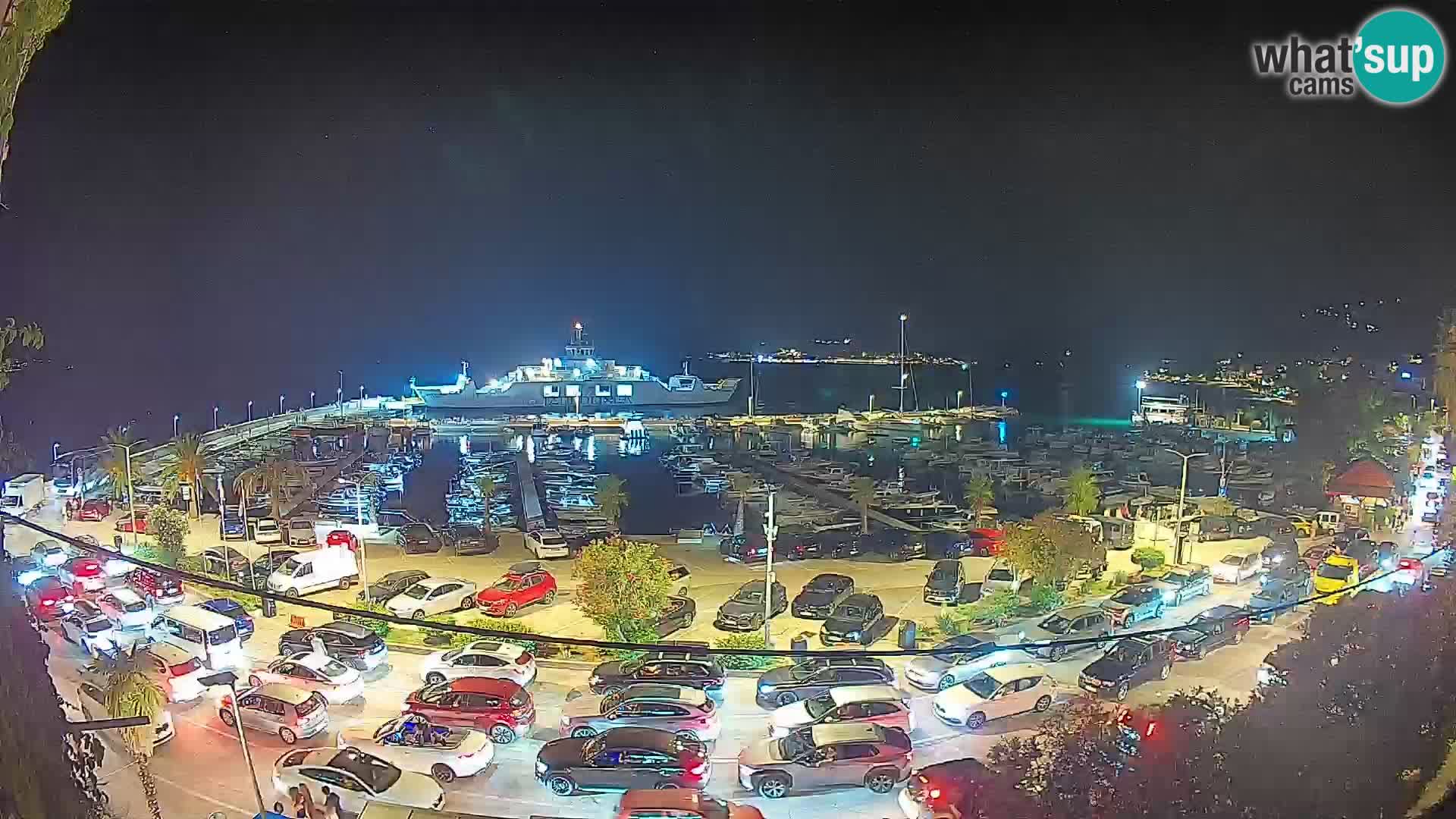 Webcam Orebić Uferpromenade – Fähre nach Korčula Live
