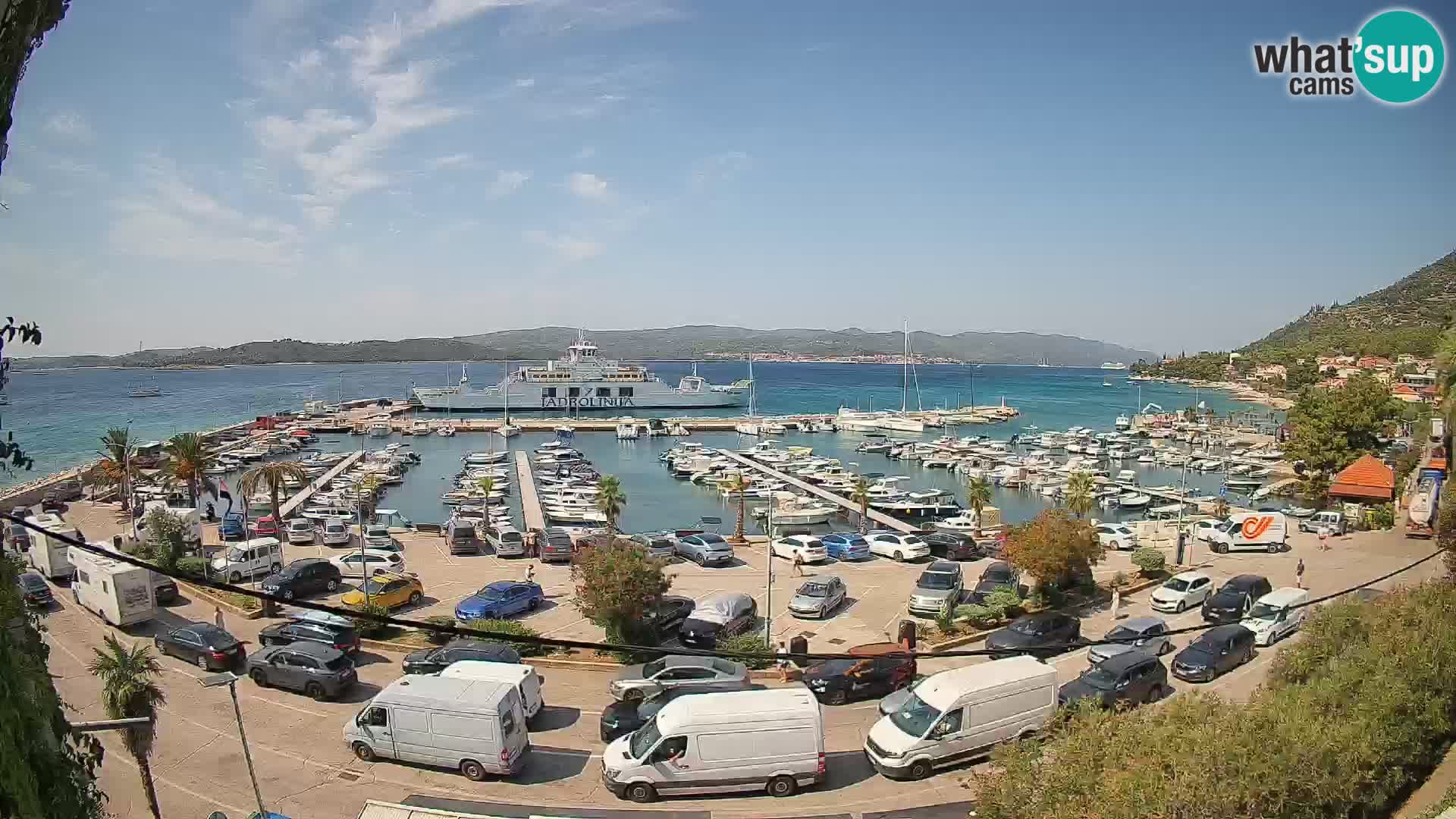 Webcam Sabbioncello Riva – Traghetto per Curzola in diretta