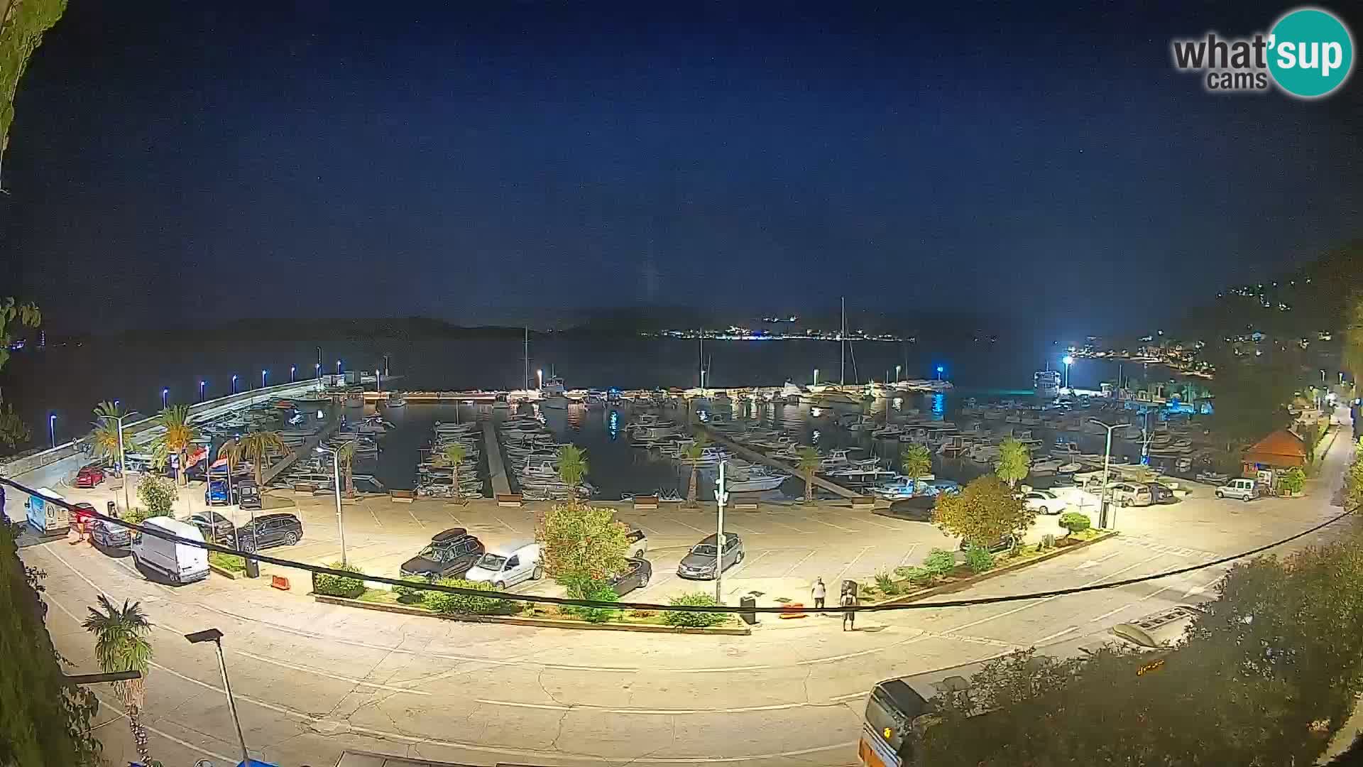 Webcam Orebić Uferpromenade – Fähre nach Korčula Live