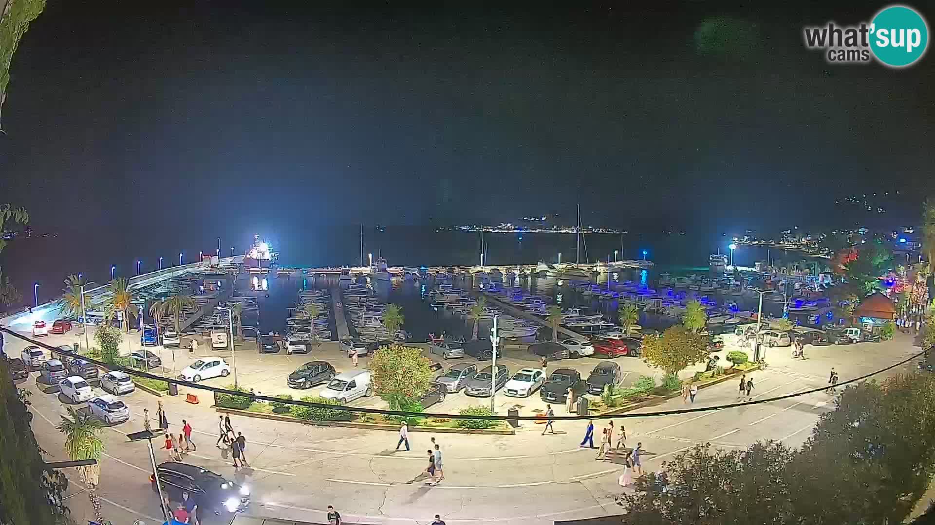 Webcam Orebić Riva – Ferry vers Korčula en direct