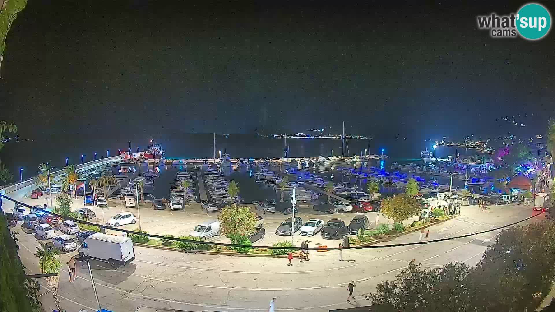 Webcam Orebić Riva – Ferry to Korčula Live