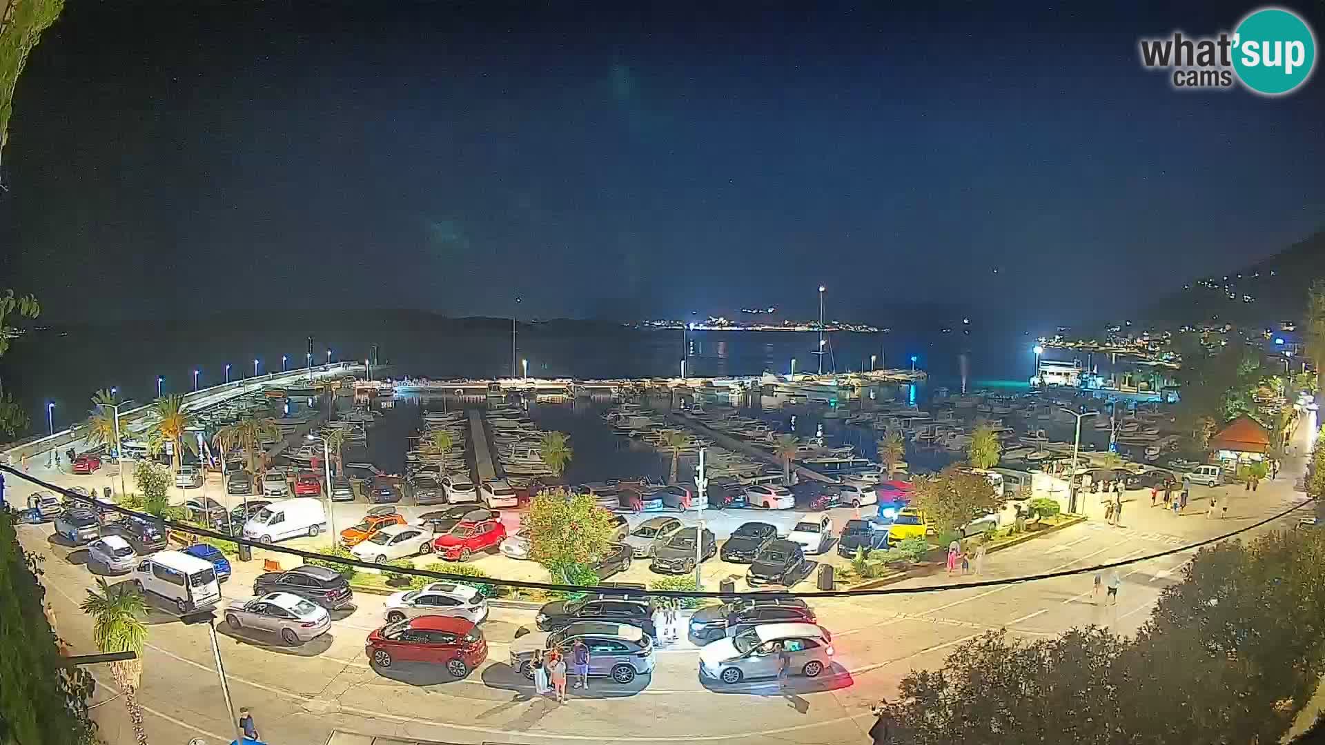 Webcam Orebić Riva – Ferry vers Korčula en direct
