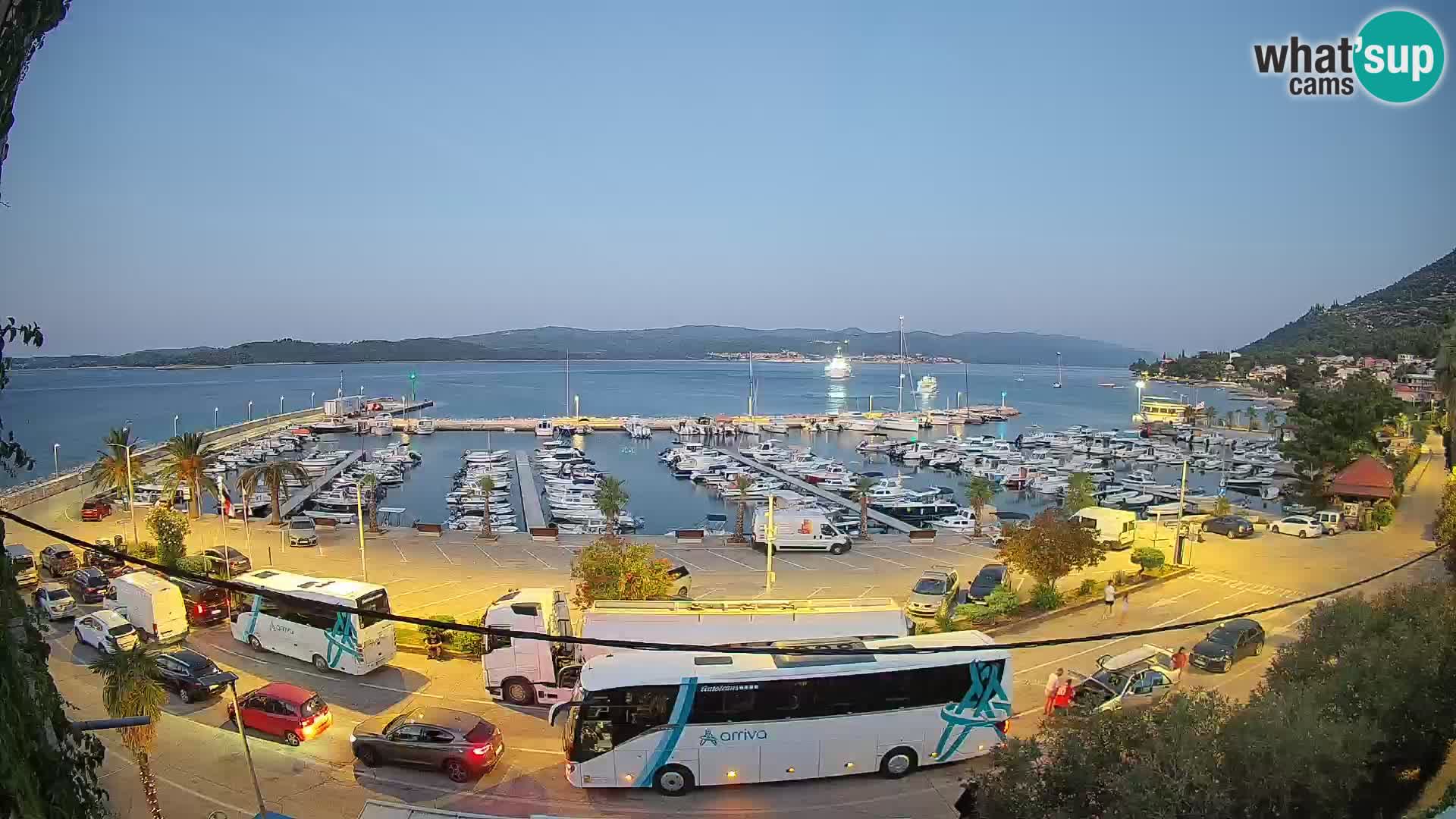Webcam Sabbioncello Riva – Traghetto per Curzola in diretta