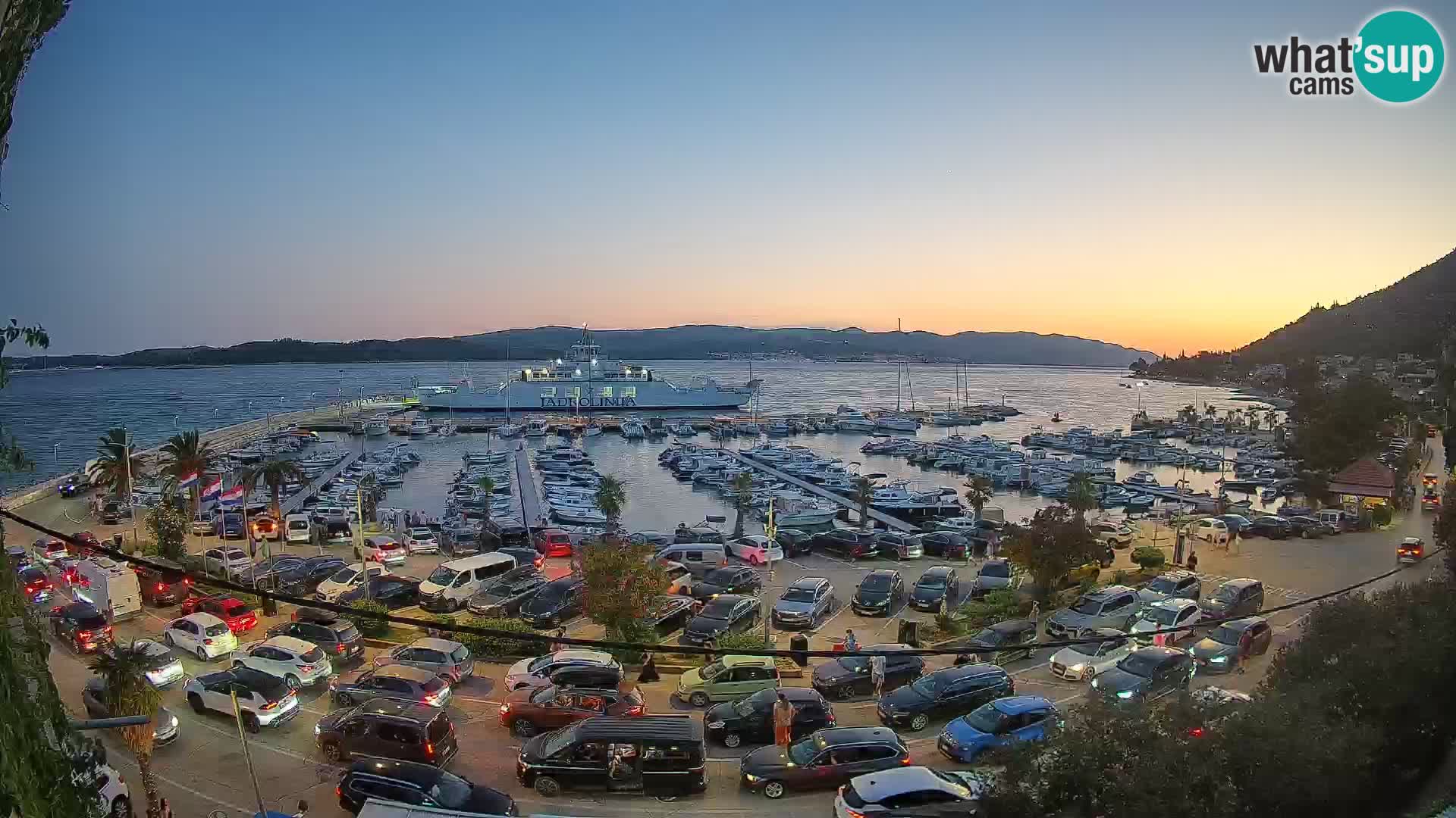 Webcam Sabbioncello Riva – Traghetto per Curzola in diretta