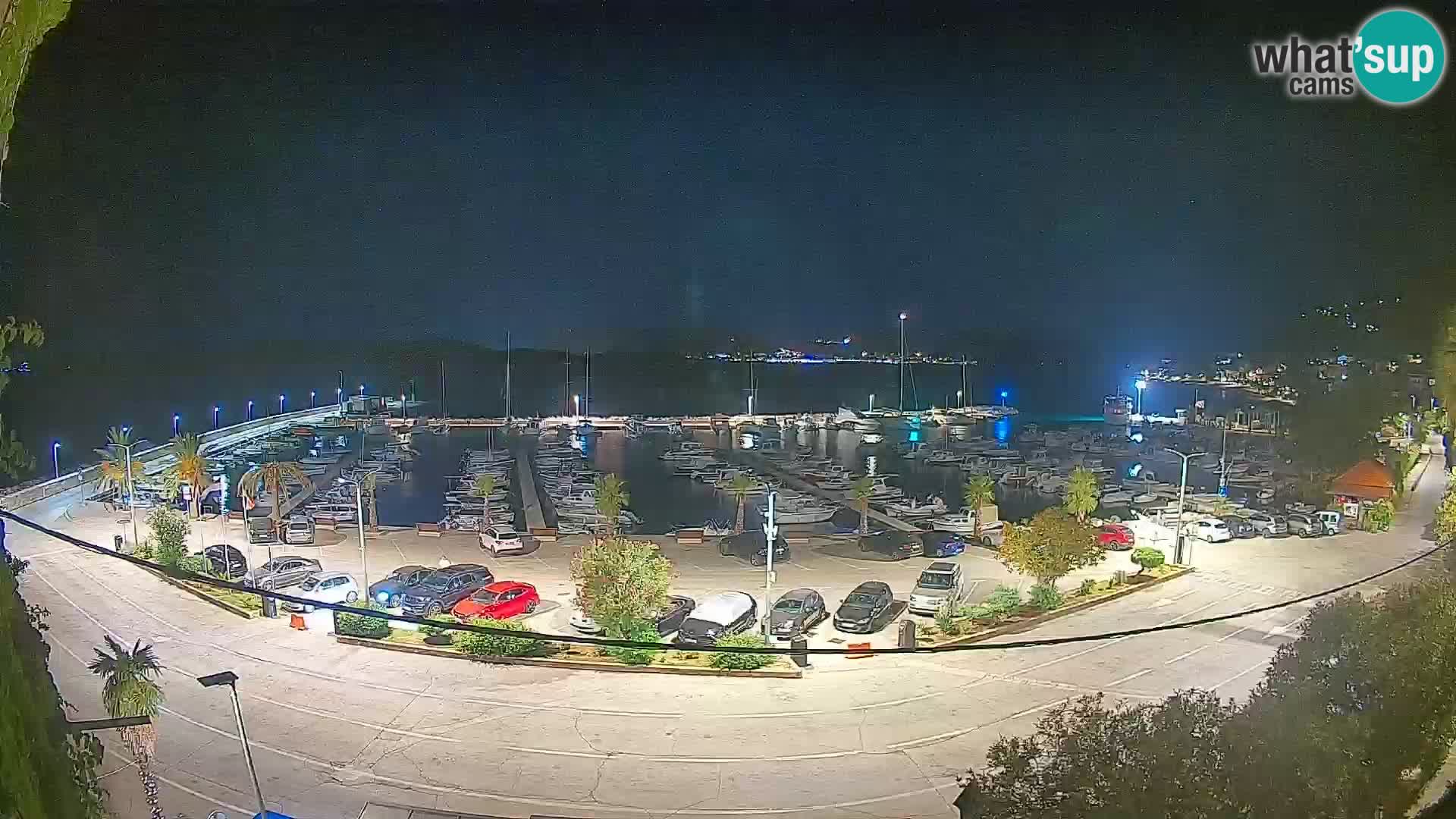 Webcam Orebić Uferpromenade – Fähre nach Korčula Live