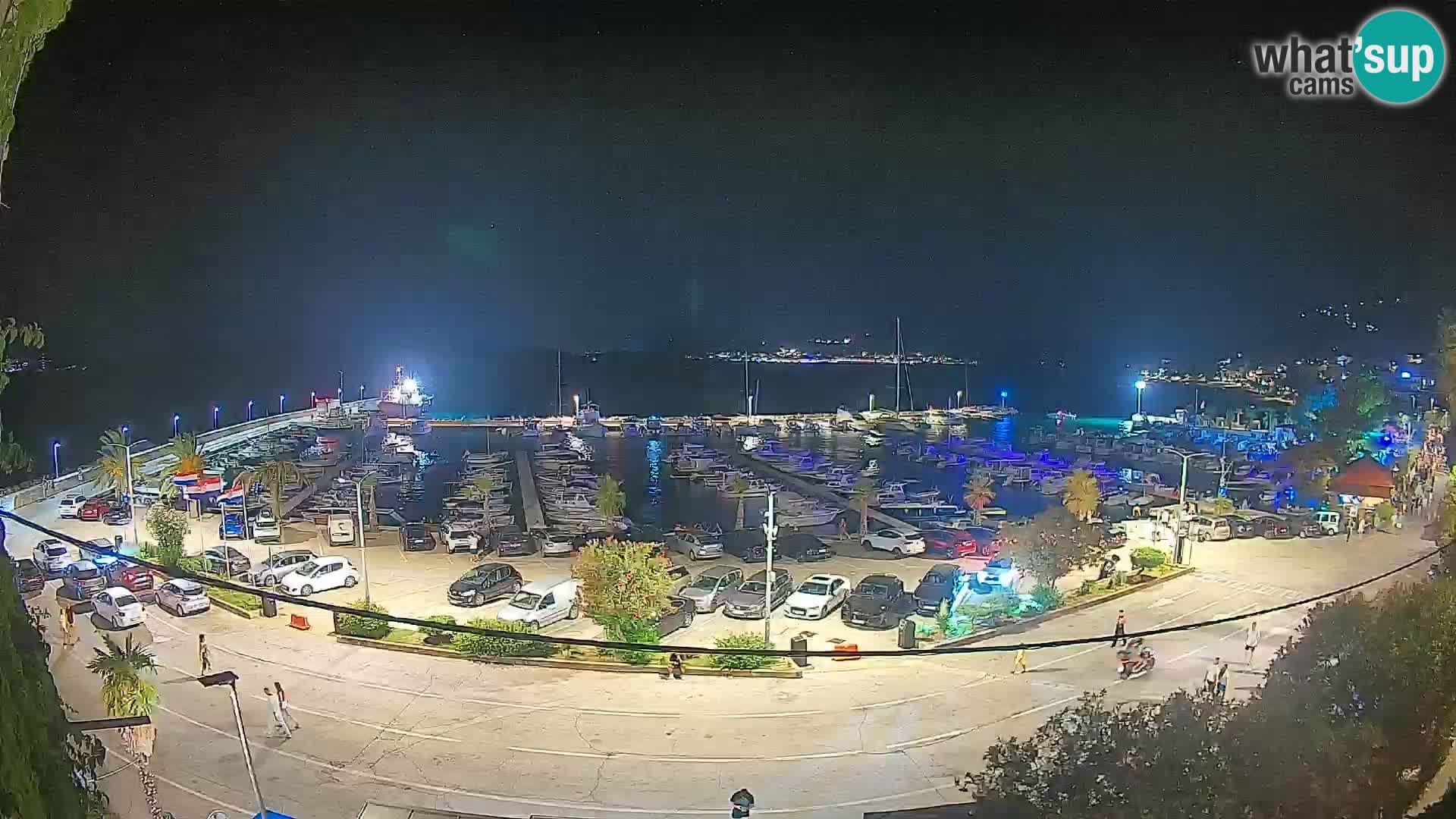 Webcam Orebić Uferpromenade – Fähre nach Korčula Live
