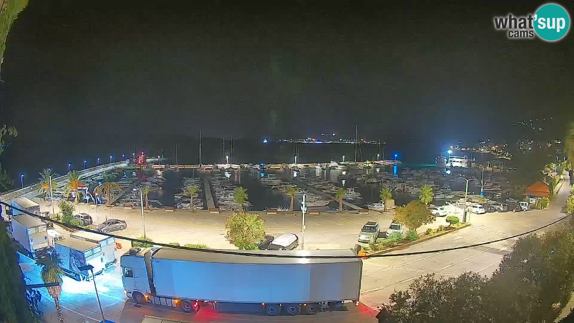 Webcam Orebić Uferpromenade – Fähre nach Korčula Live