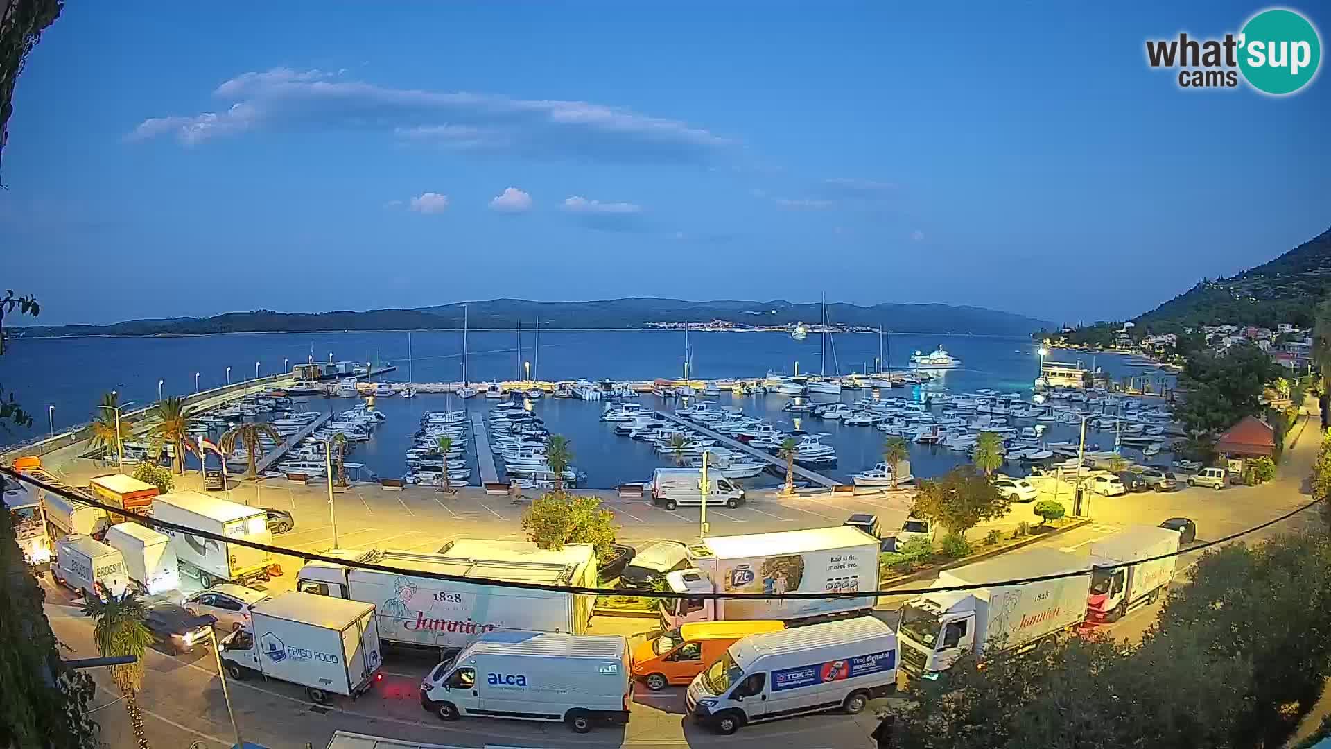 Webcam Sabbioncello Riva – Traghetto per Curzola in diretta