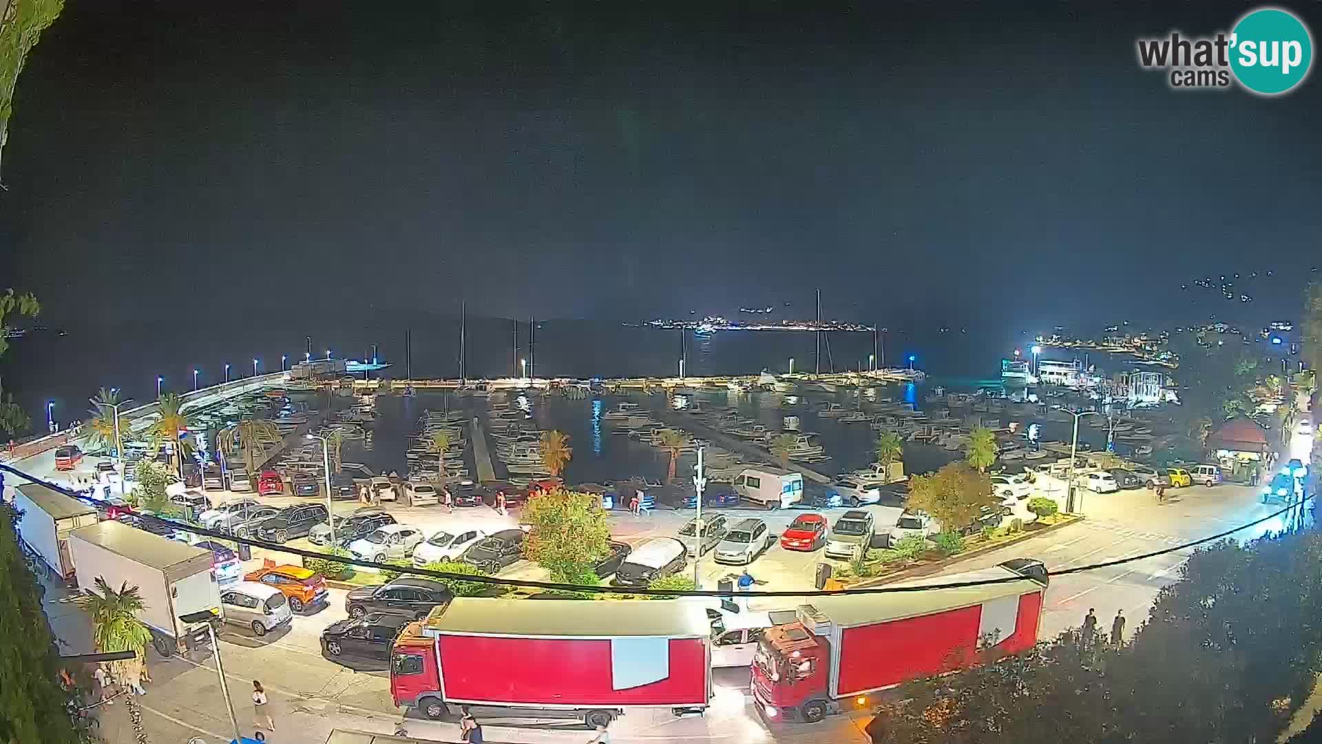 Webcam Orebić Uferpromenade – Fähre nach Korčula Live