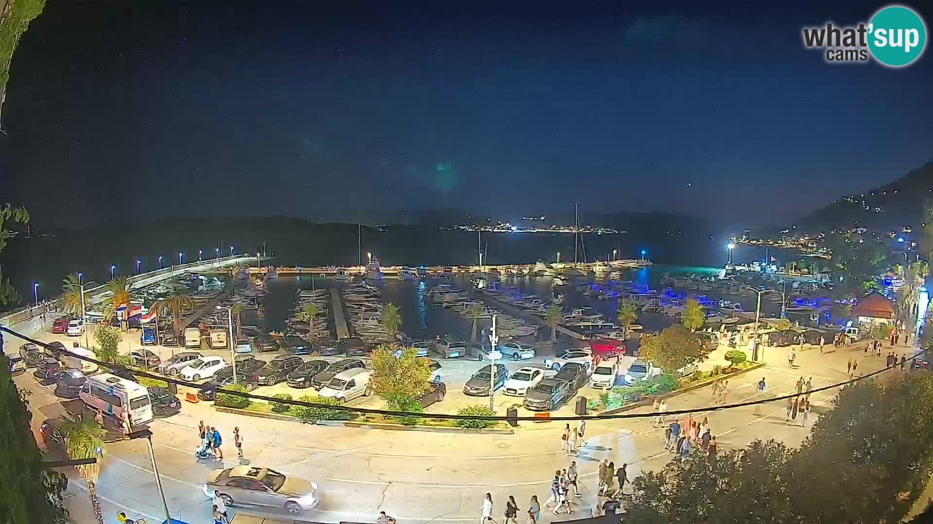 Webcam Orebić Riva – Ferry a Korčula en vivo