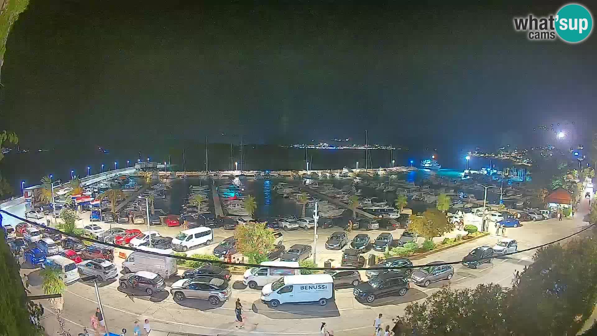 Webcam Orebić Riva – Ferry a Korčula en vivo