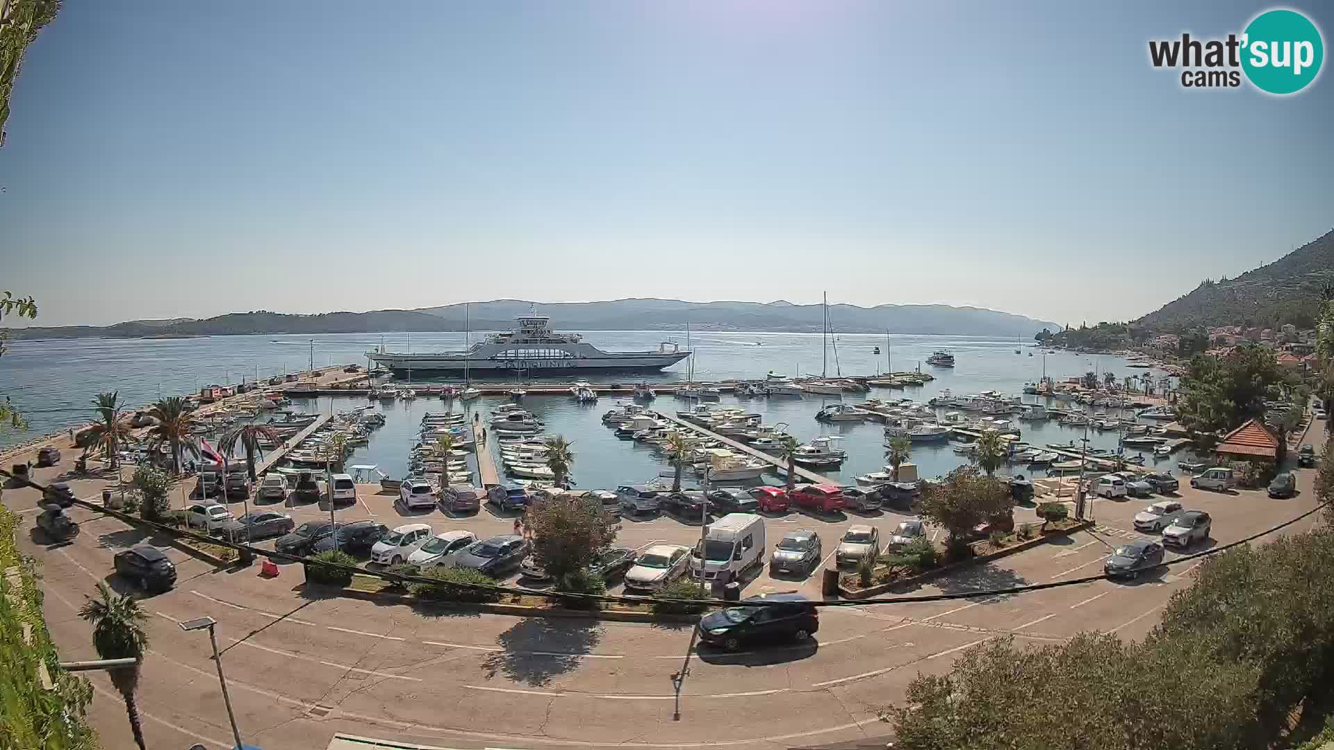 Webcam Sabbioncello Riva – Traghetto per Curzola in diretta