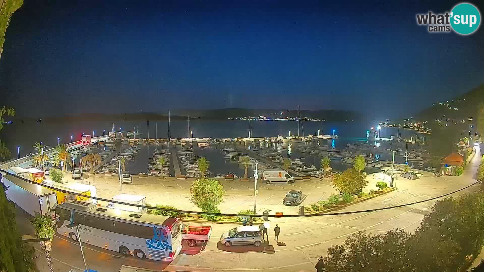 Webcam Orebić Riva – Ferry vers Korčula en direct