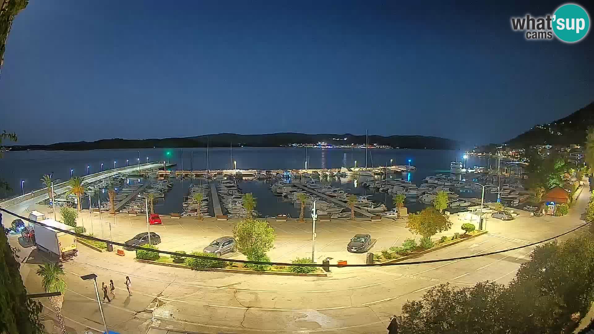 Webcam Orebić Uferpromenade – Fähre nach Korčula Live