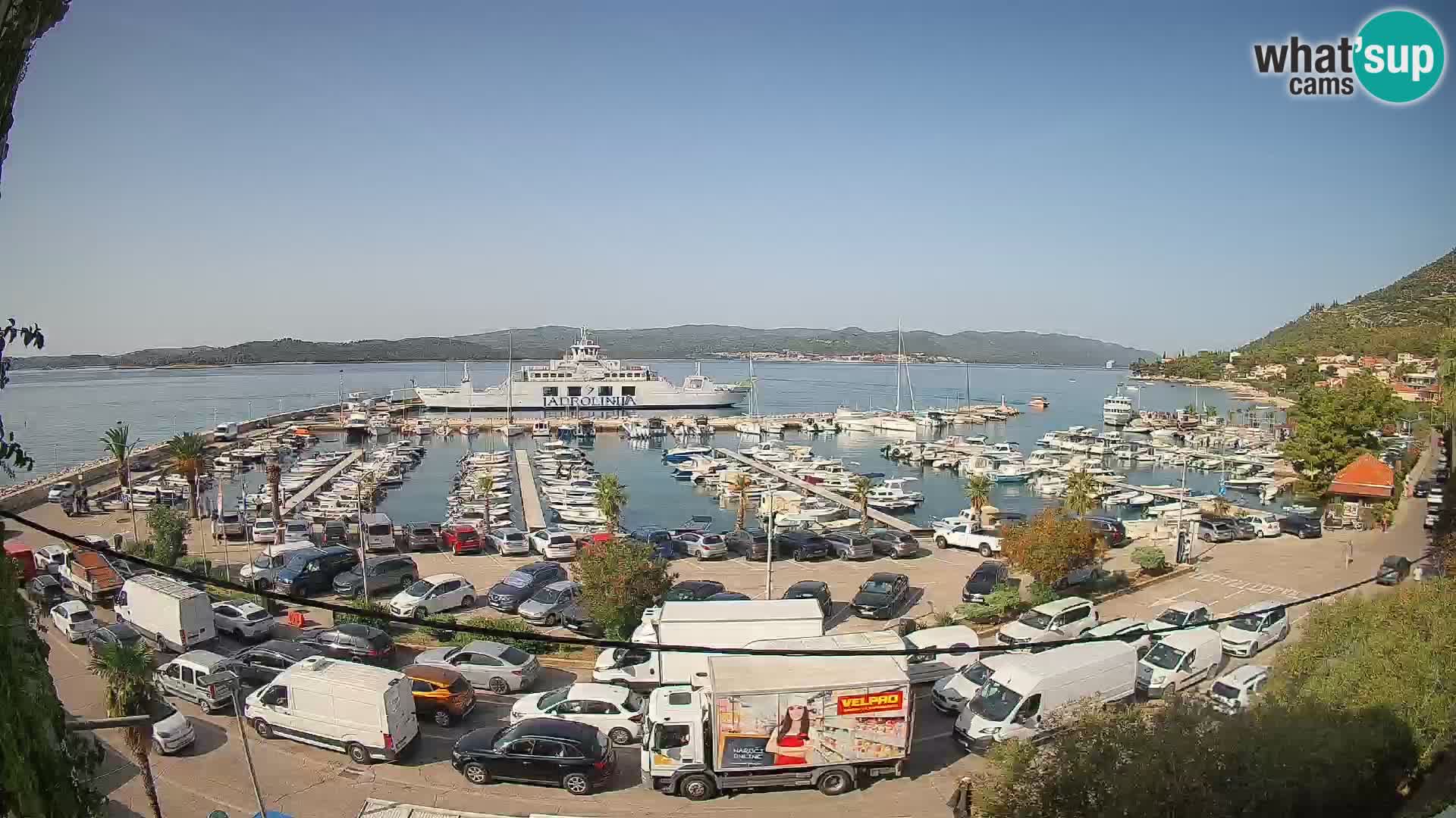 Webcam Sabbioncello Riva – Traghetto per Curzola in diretta