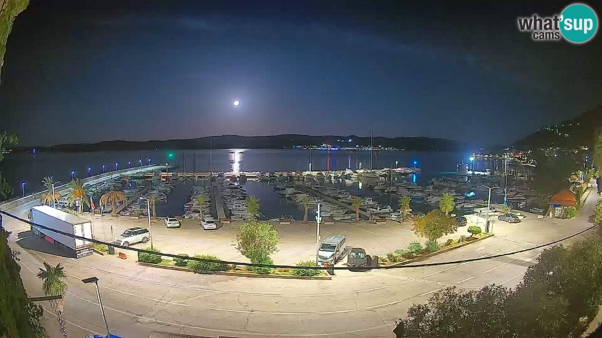 Webcam Orebić Riva – Ferry vers Korčula en direct
