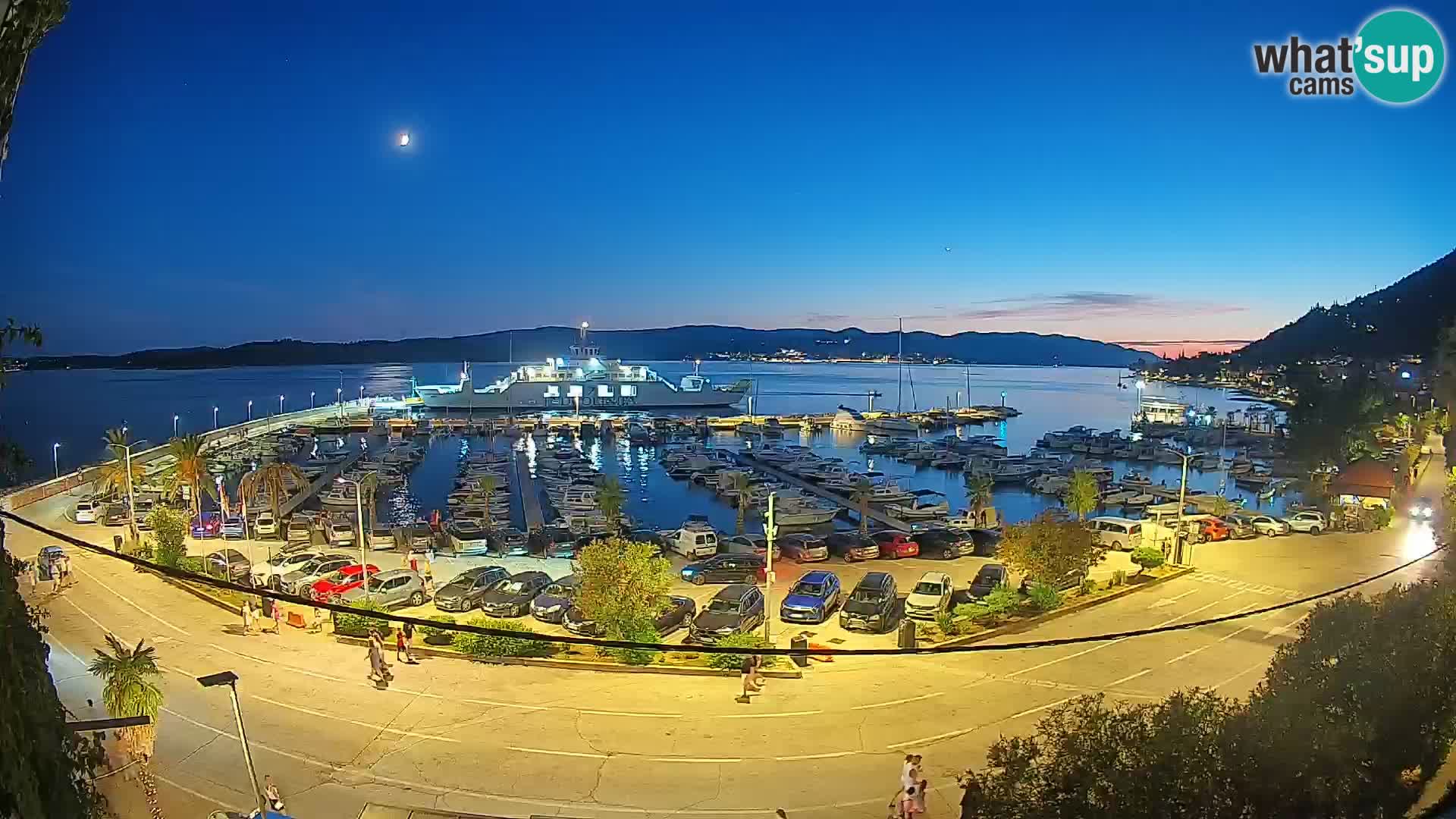 Webcam Sabbioncello Riva – Traghetto per Curzola in diretta